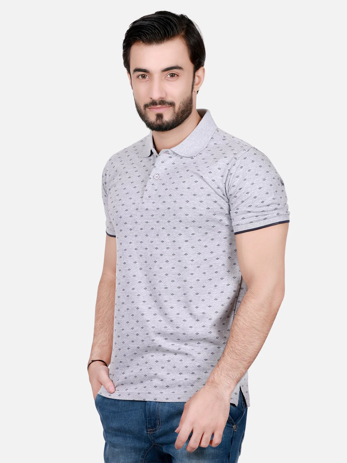 Printed Polo - EMTPS17-023