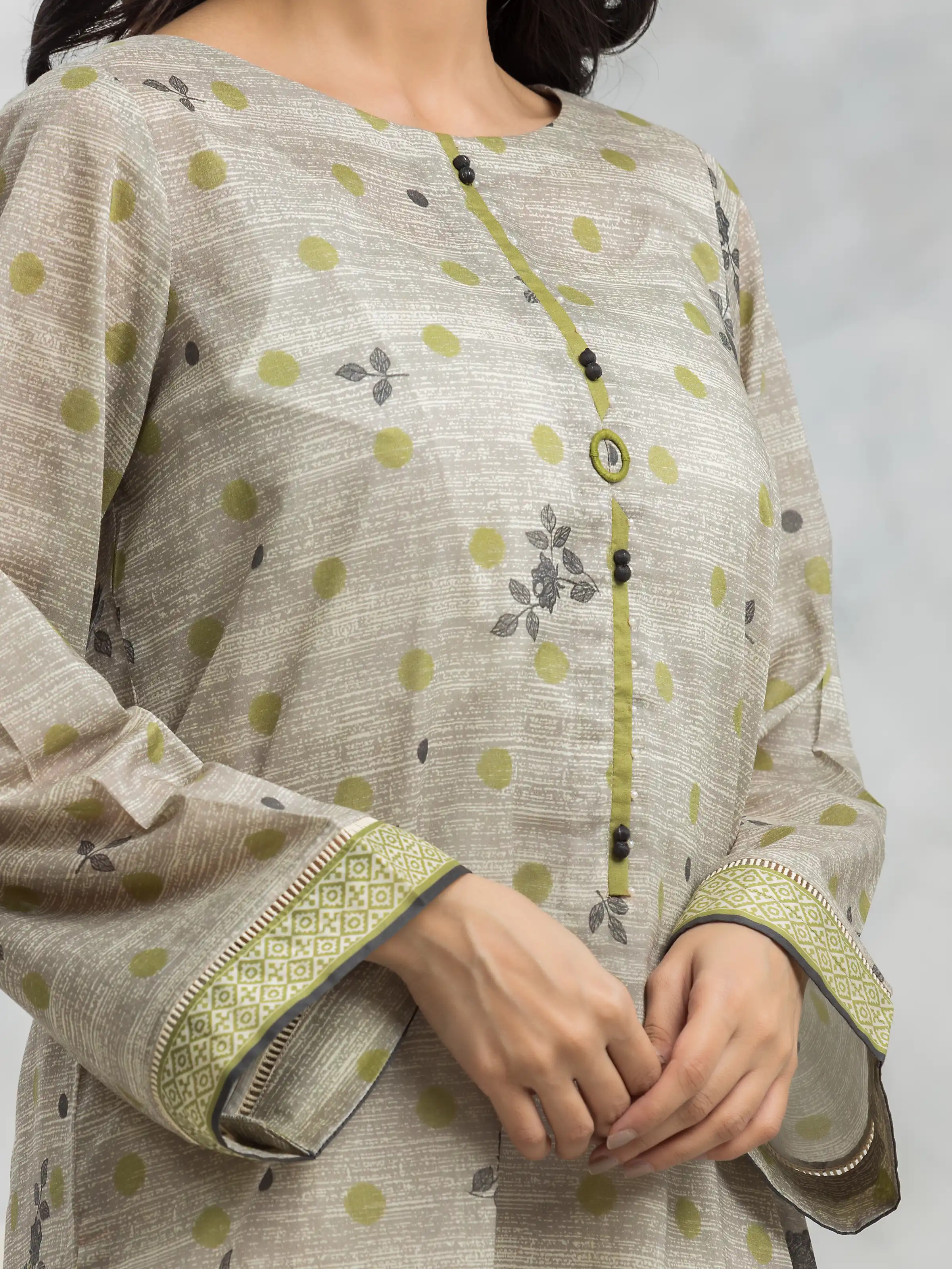 Printed Khaddar Suit - EWU24A3-28153-3P - Image 4