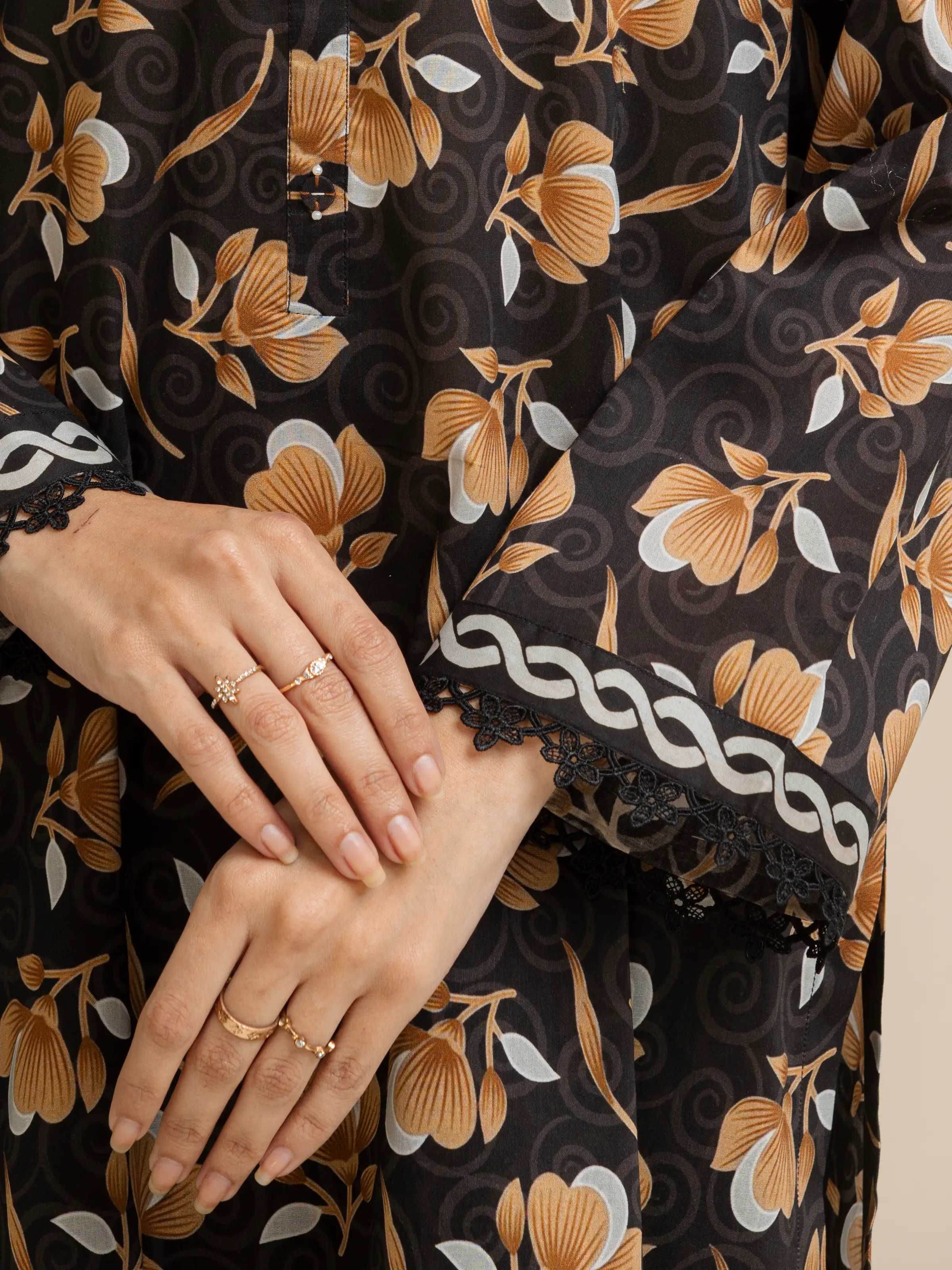 Printed Lawn Shirt Trouser - EWU5A1-35430ST - Image 4