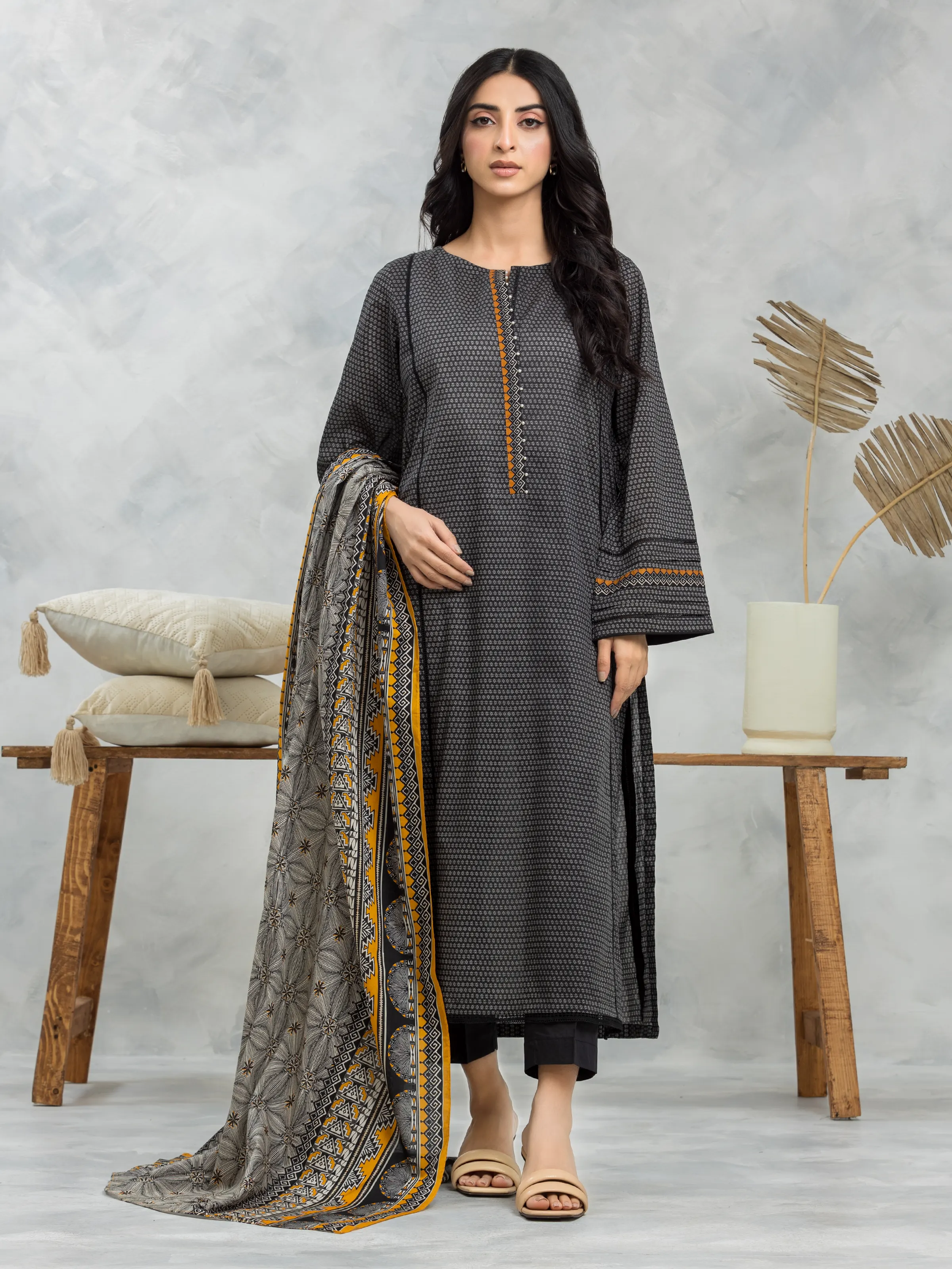 Printed Cambric Suit - EWU24A2-28424-3P