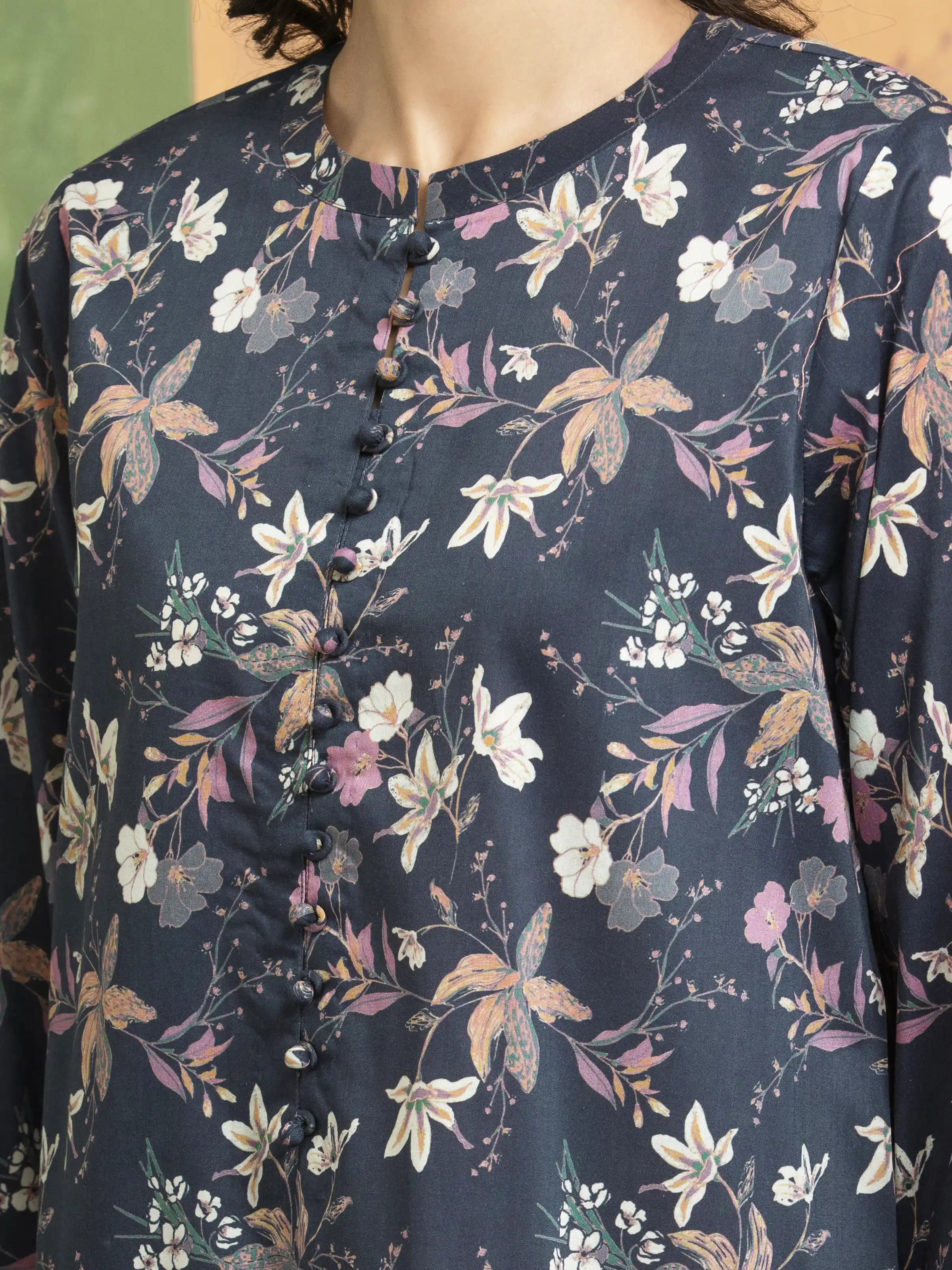 Printed Khaddar Suit - EWU5A3-36114-3P - Image 3