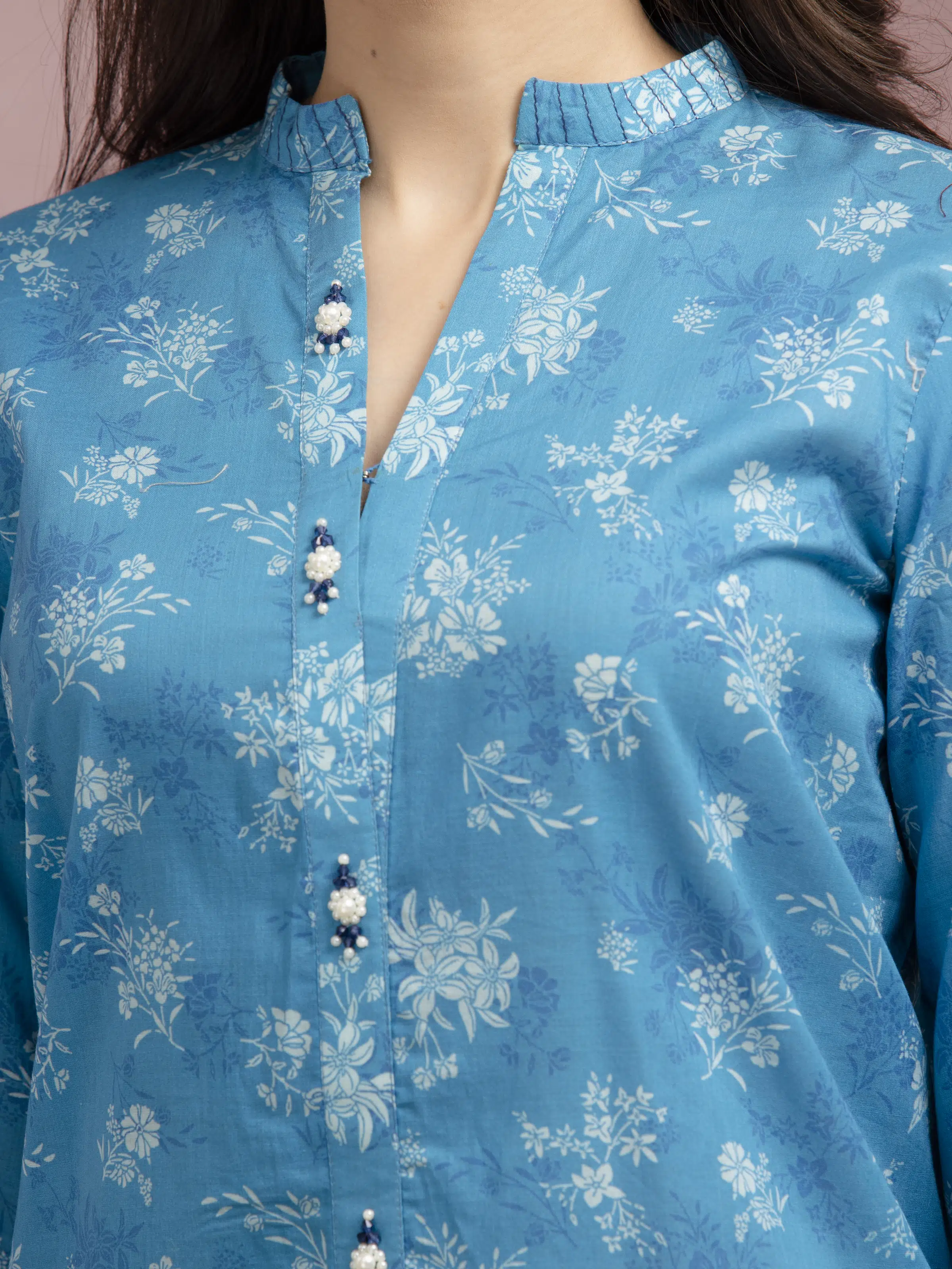 Printed Lawn Shirt Trouser - EWU5A1-35409ST - Image 5