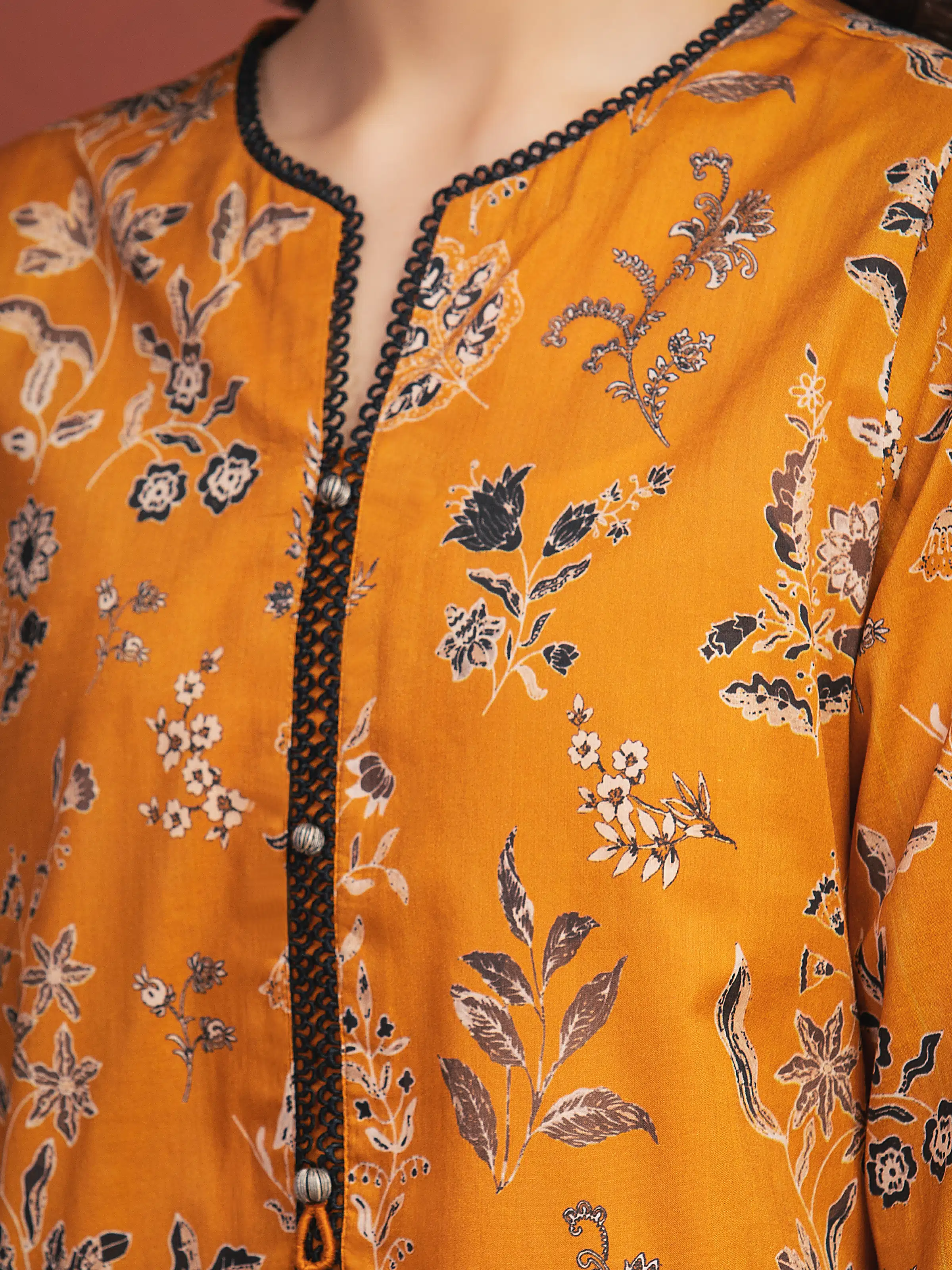 Printed Lawn Suit - EWU5A1-35320-3P - Image 4