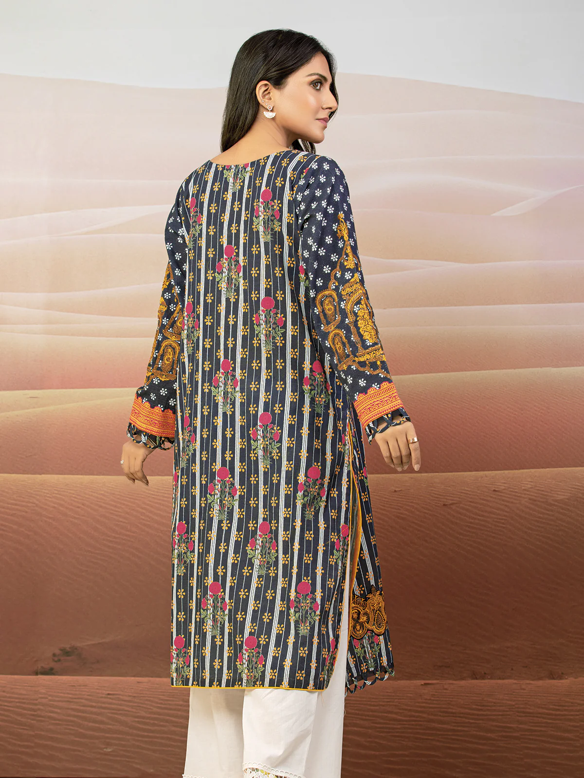 Embroidered Cotton Shirt - EWU22V9-25043A - Image 2