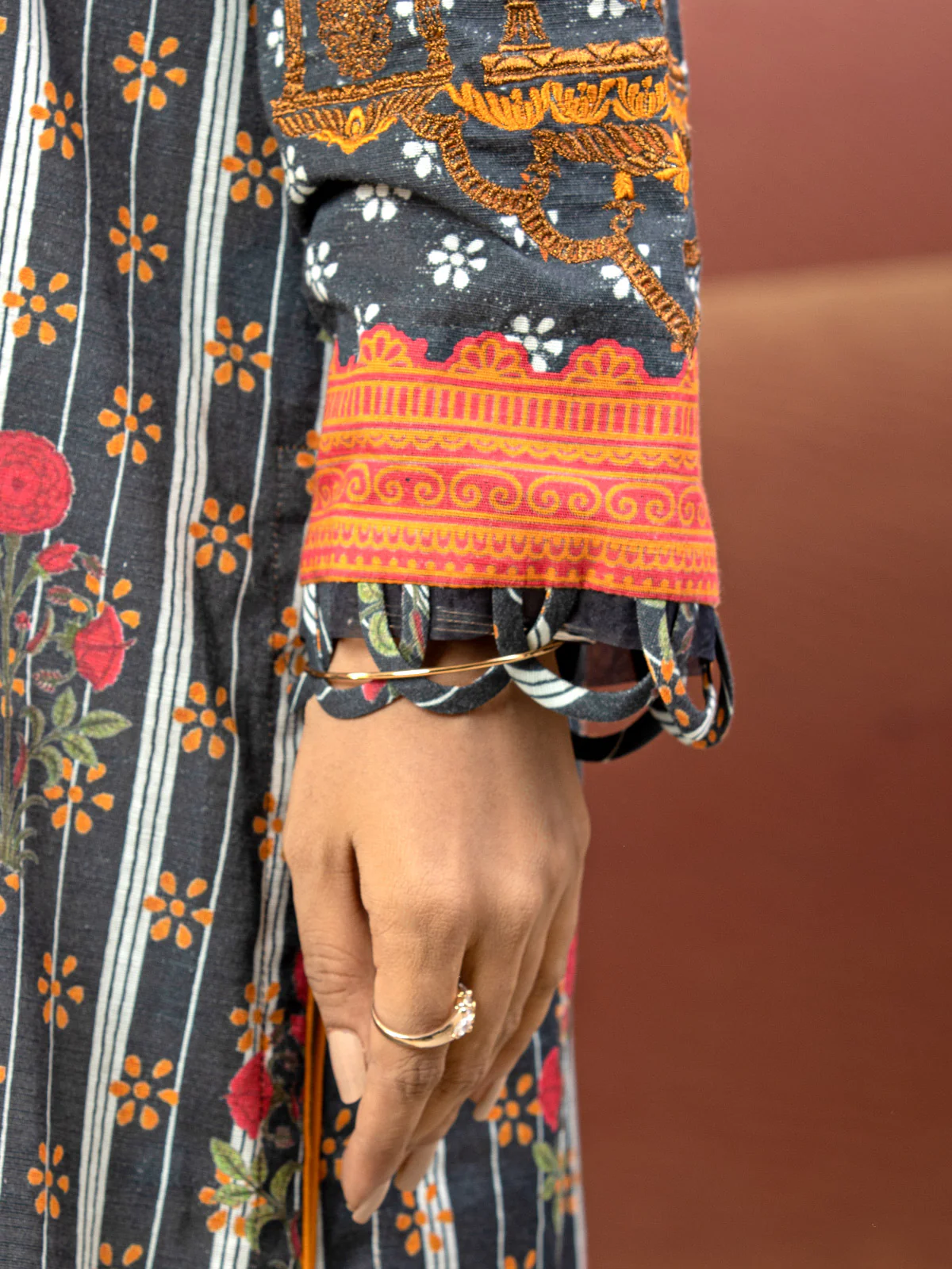 Embroidered Cotton Shirt - EWU22V9-25043A - Image 6
