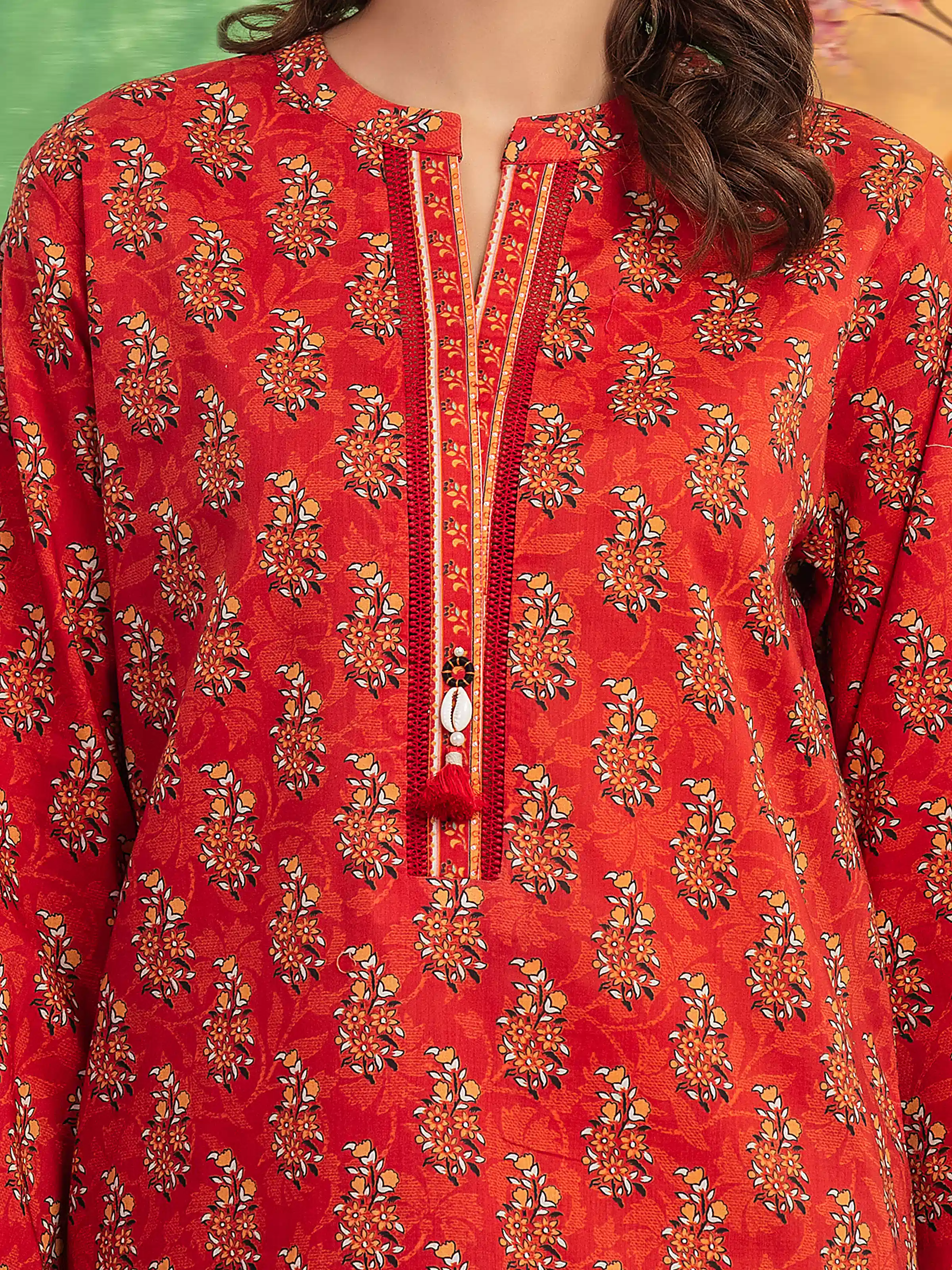 Printed Lawn Shirt Trouser - EWU5A1-35695ST - Image 4
