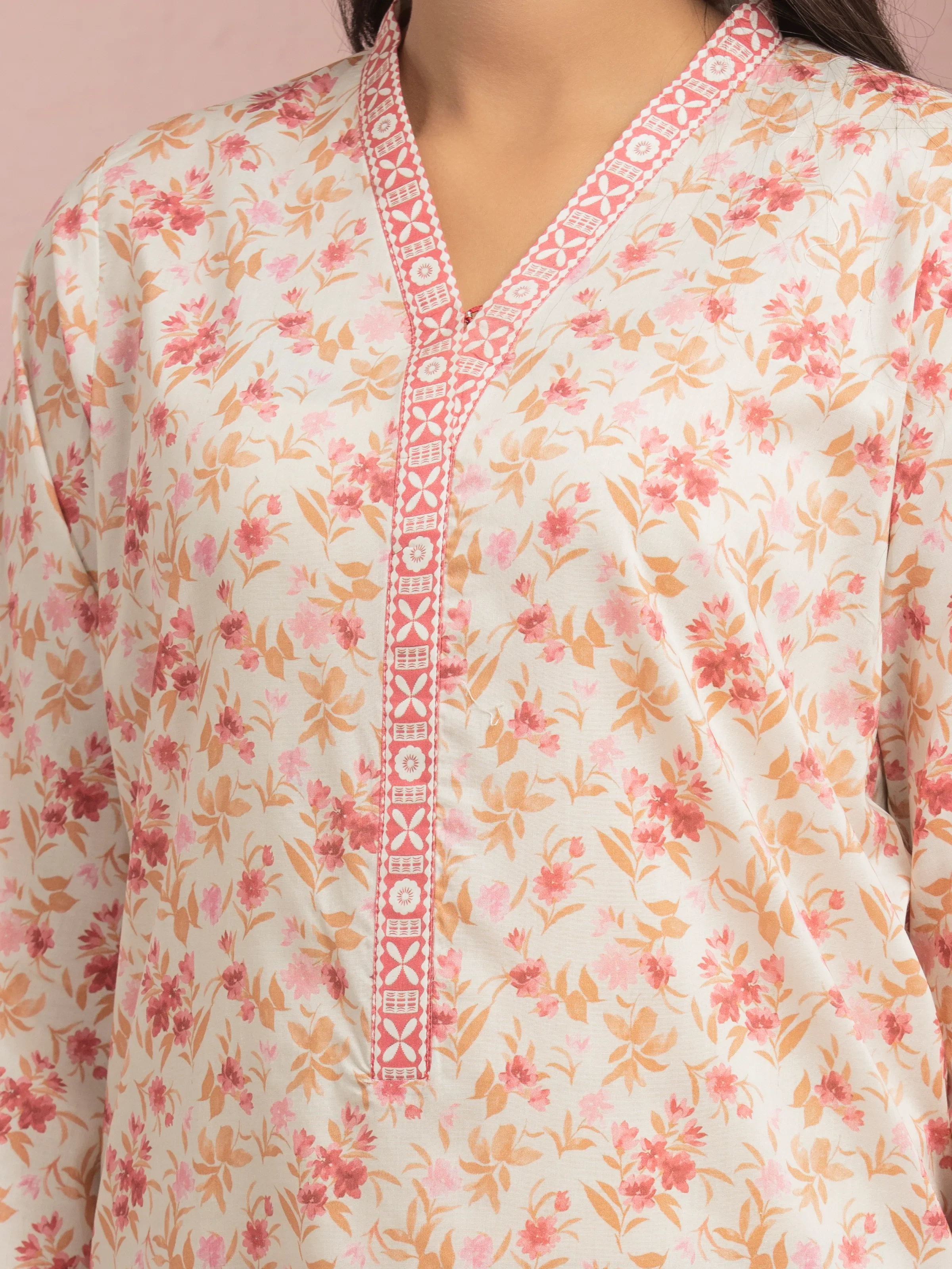 Printed Lawn Shirt Trouser - EWU5A1-35402ST - Image 6