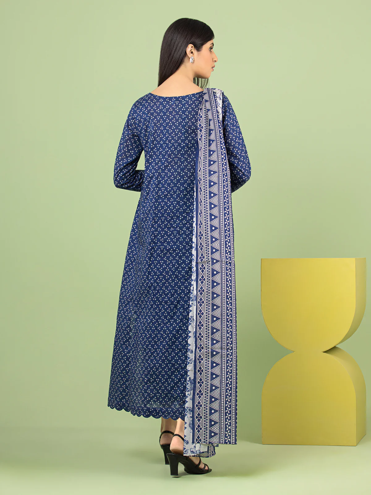 Printed Lawn Shirt - EWU23A1-26030S - Image 2