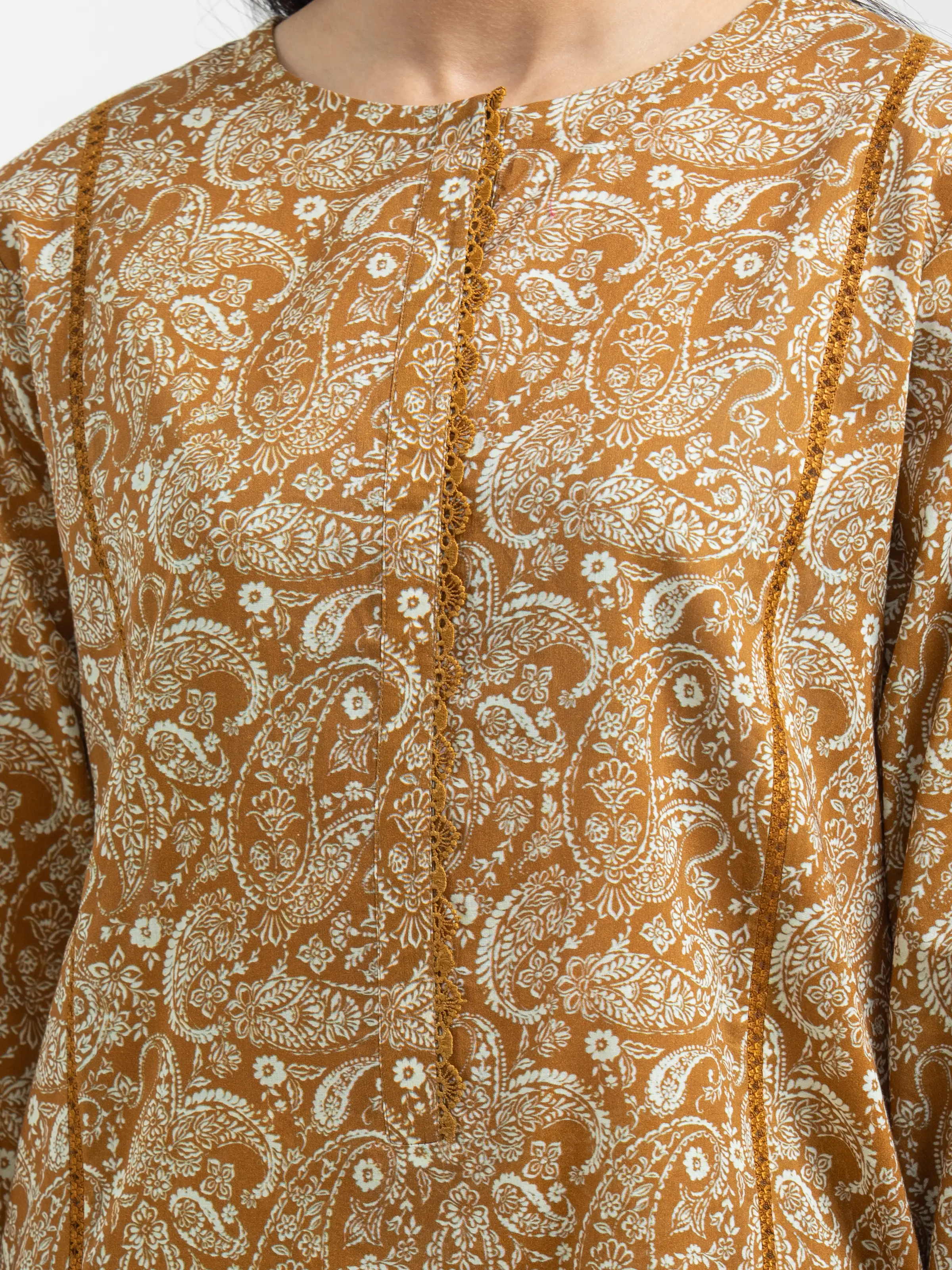 Printed Khaddar Suit - EWU24M3-089-3P - Image 3