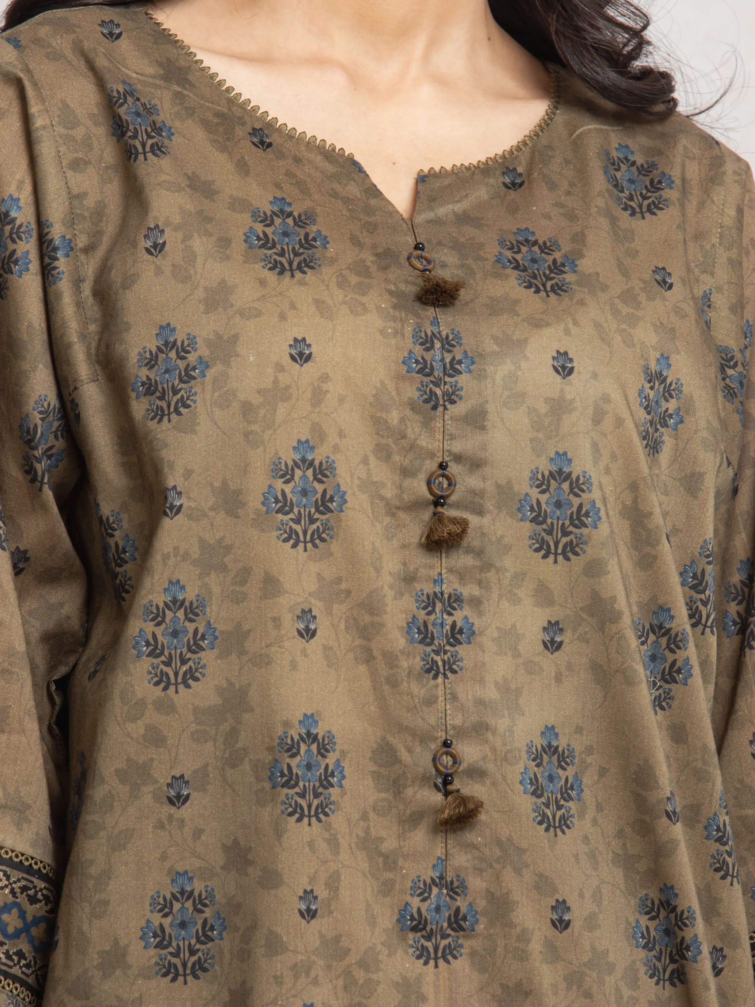 Printed Cambric Suit - EWU24M2-013 - Image 3