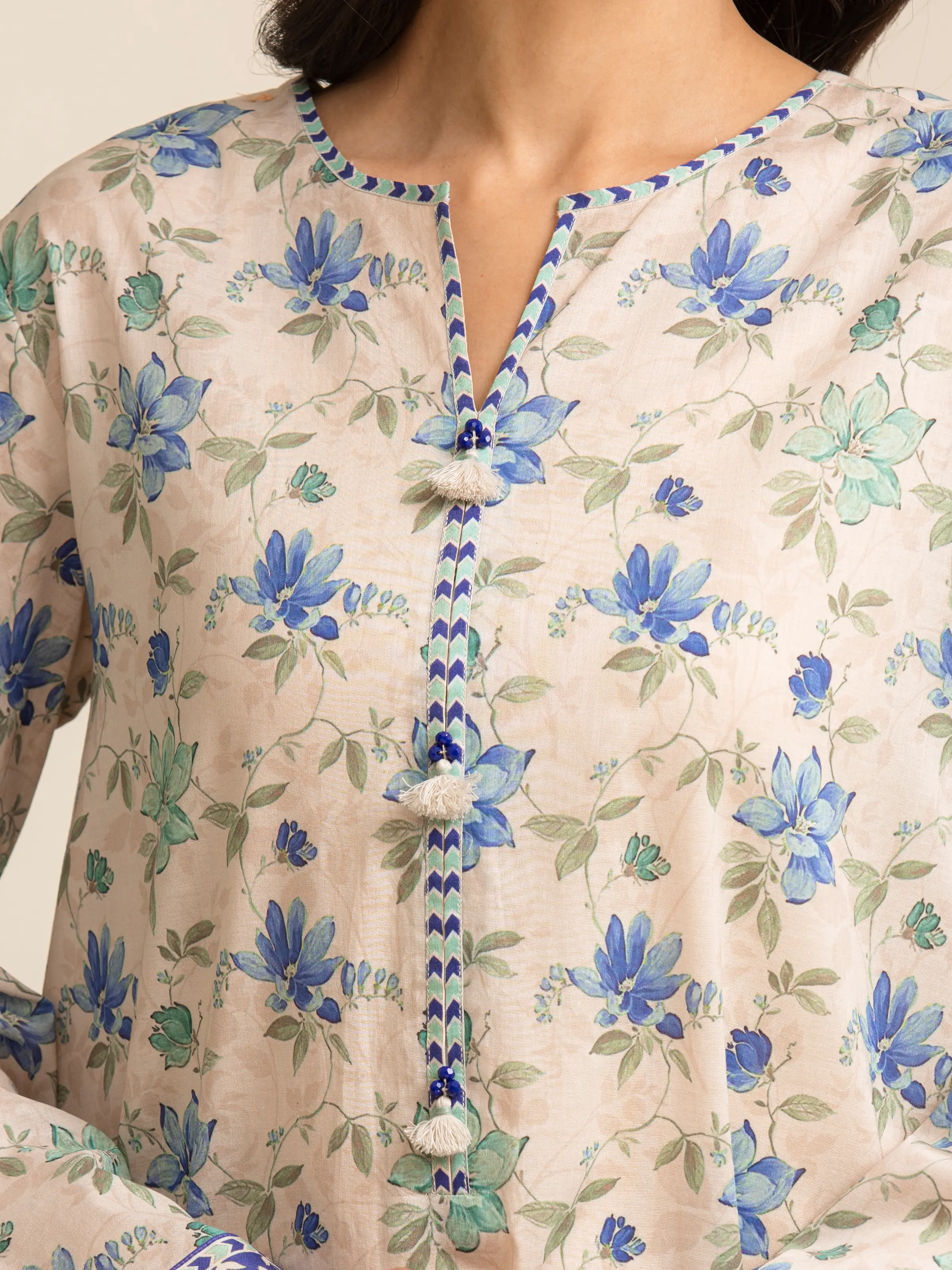 Printed Lawn Shirt Trouser - EWU5A1-35601ST - Image 4