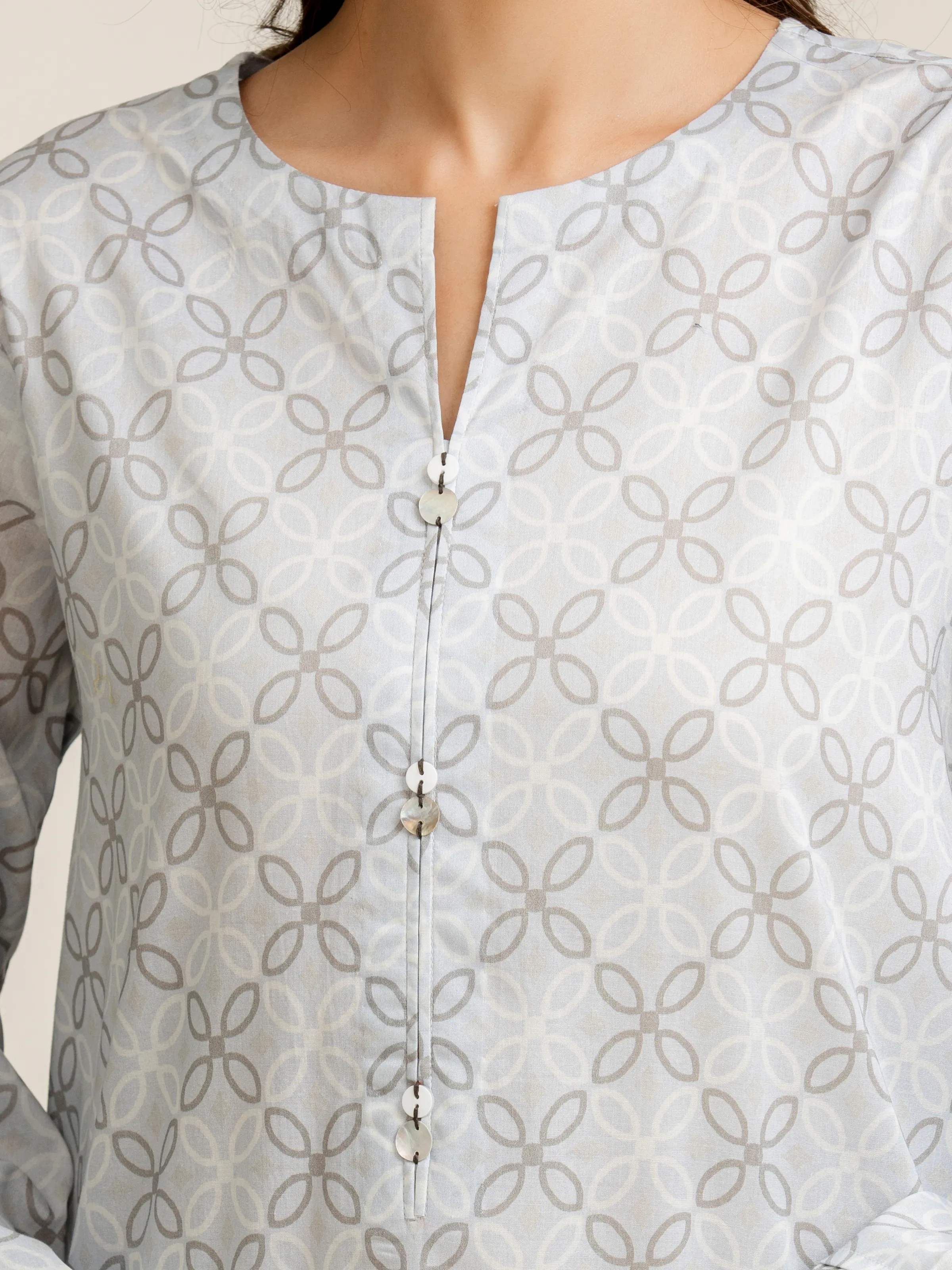 Printed Lawn Shirt Trouser - EWU5A1-35158ST - Image 2
