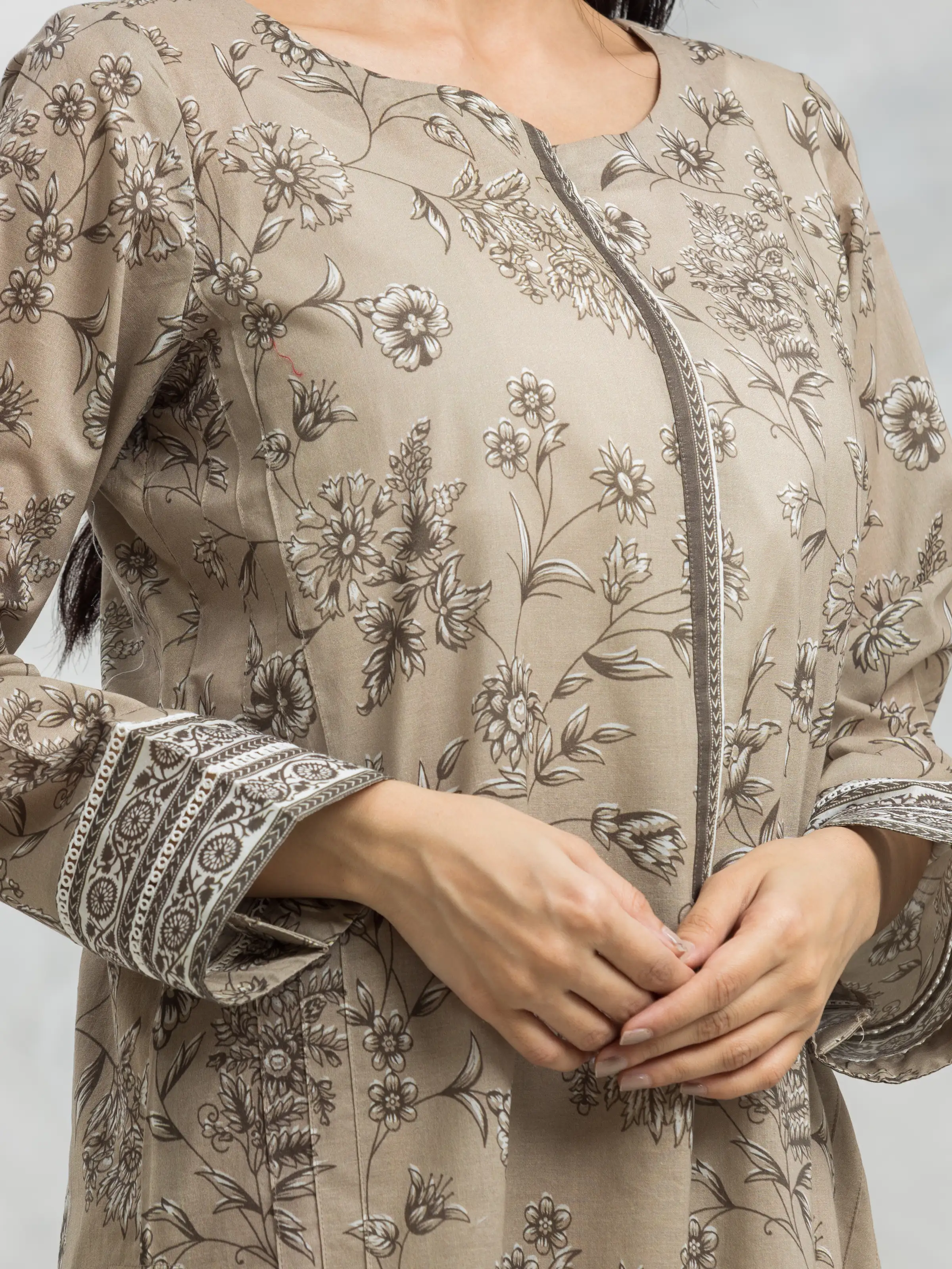 Printed Cambric Suit - EWU24A2-28260-3P - Image 4