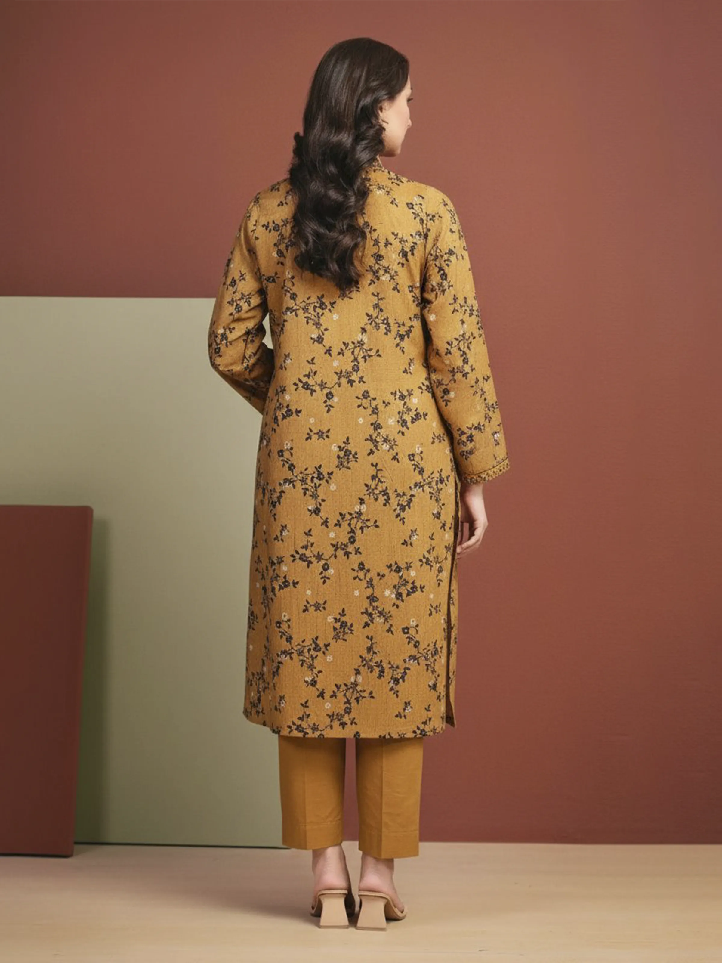 Printed Lawn Shirt - EWU5A1-35330S - Image 5