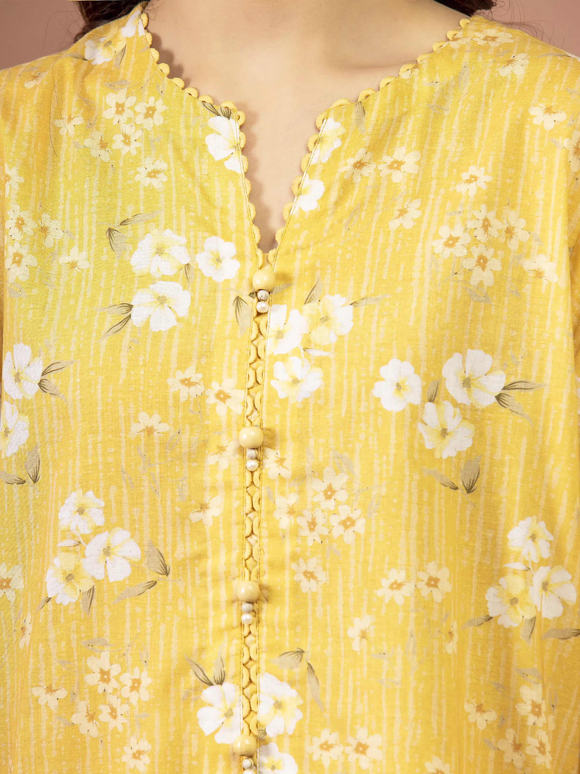 Printed Lawn Suit - EWU5A1-35617-3P - Image 3