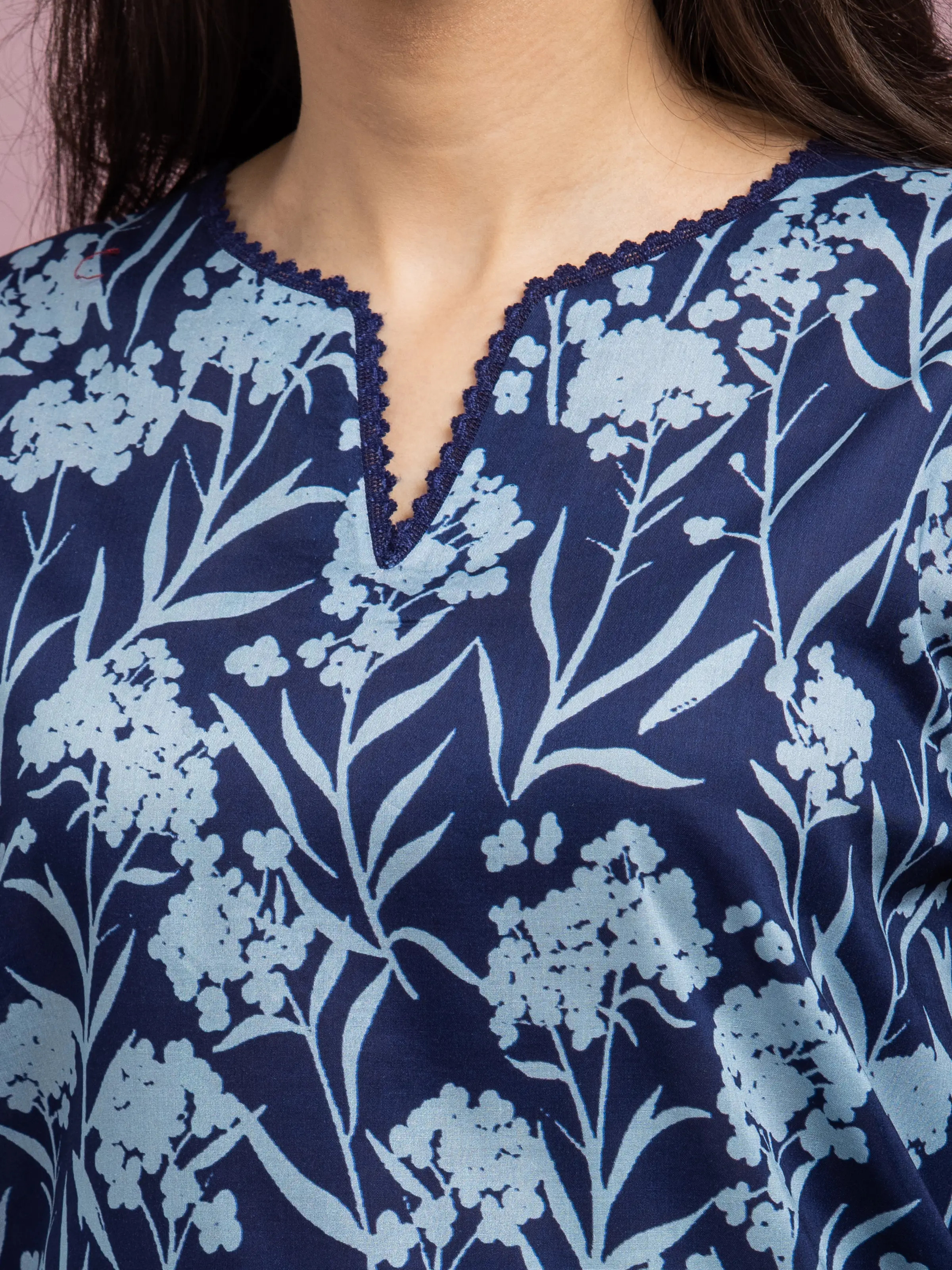 Printed Lawn Shirt Trouser - EWU5A1-35423ST - Image 3