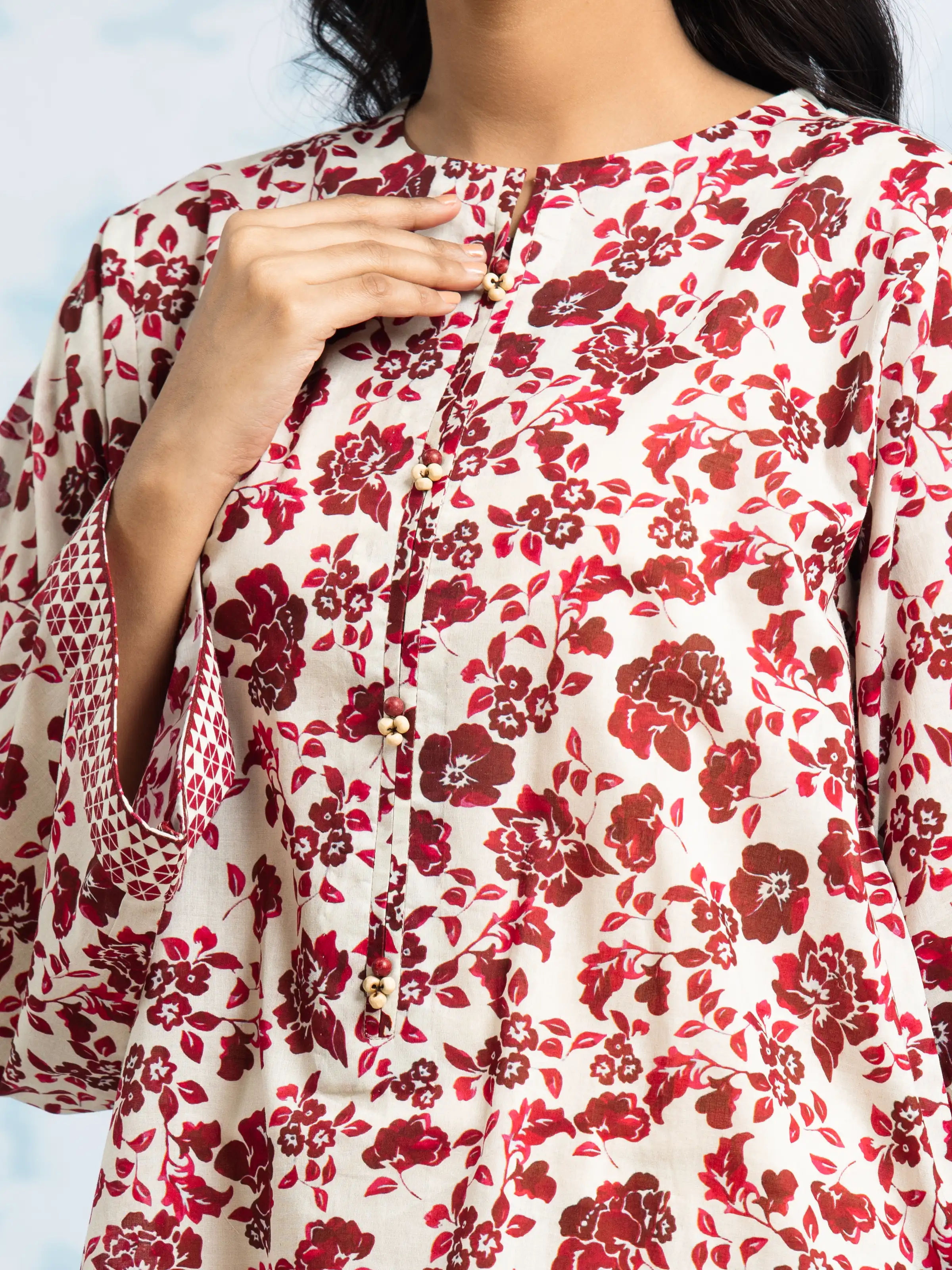 Printed Khaddar Suit - EWU24A3-29706-3P - Image 3