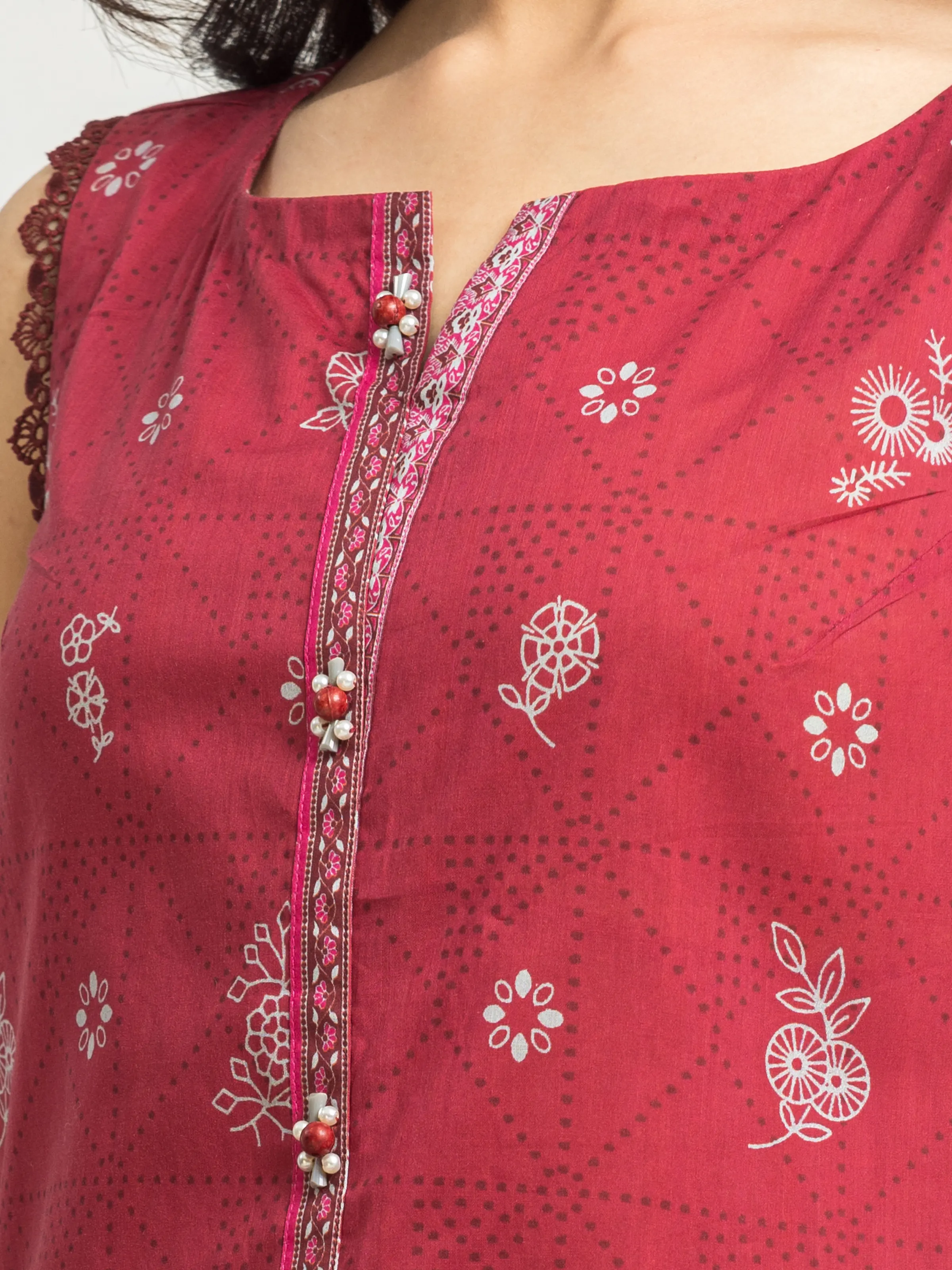 Printed Cambric Suit - EWU24A2-28220-3P - Image 3