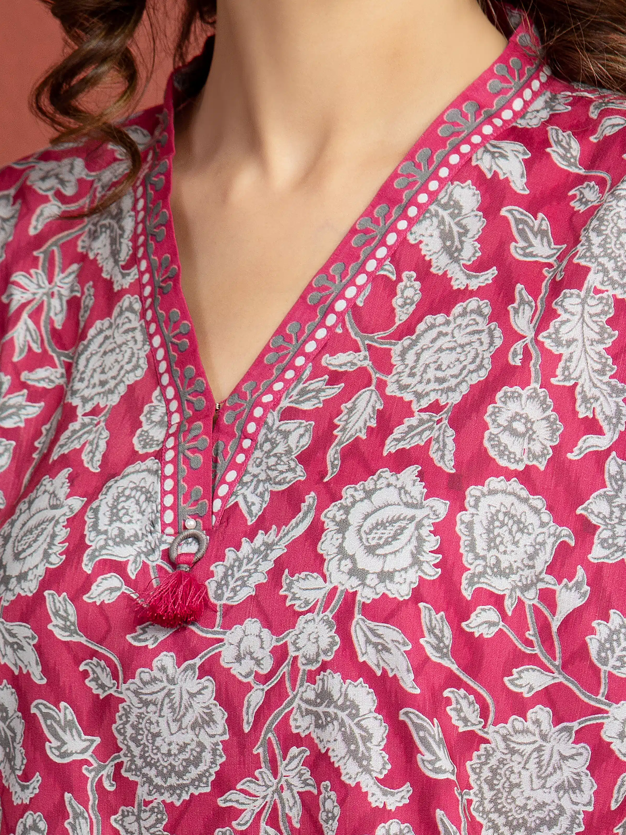 Printed Lawn Suit - EWU5A1-35287-3P - Image 3