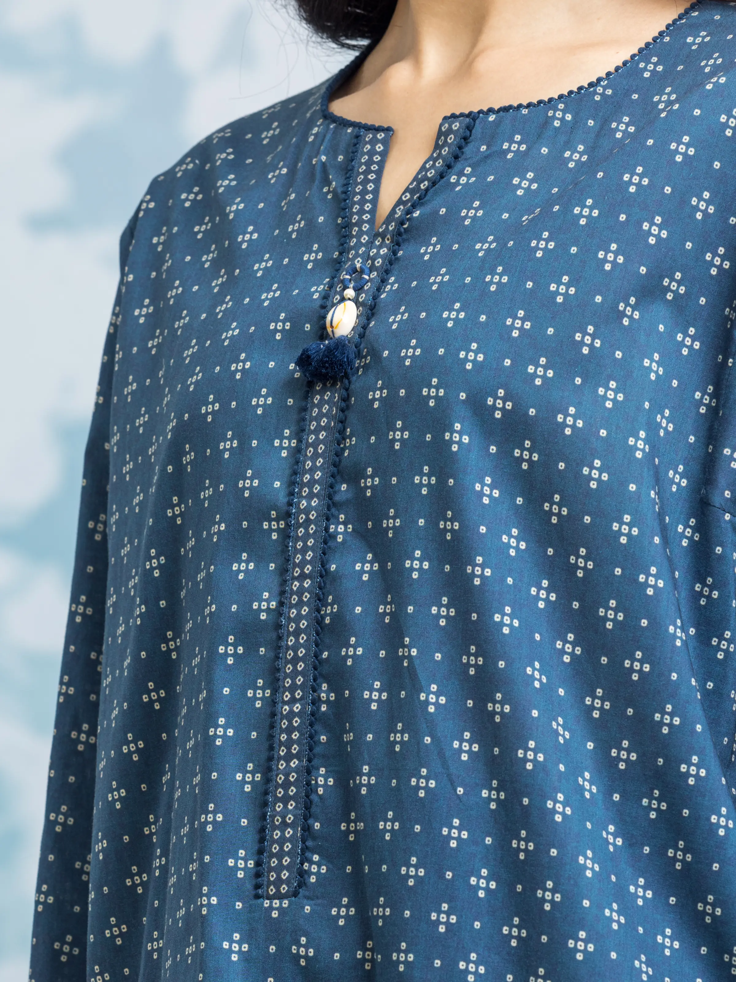 Printed Khaddar Shirt Trouser - EWU24A3-29324ST - Image 3