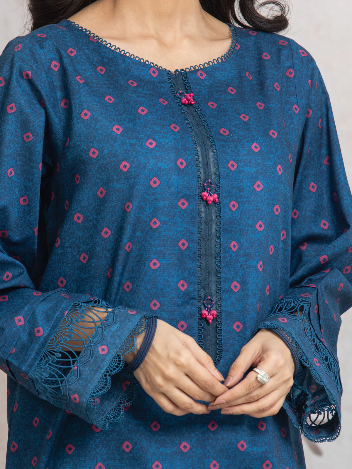 Printed Cambric Suit - EWU24M2-005 - Image 4