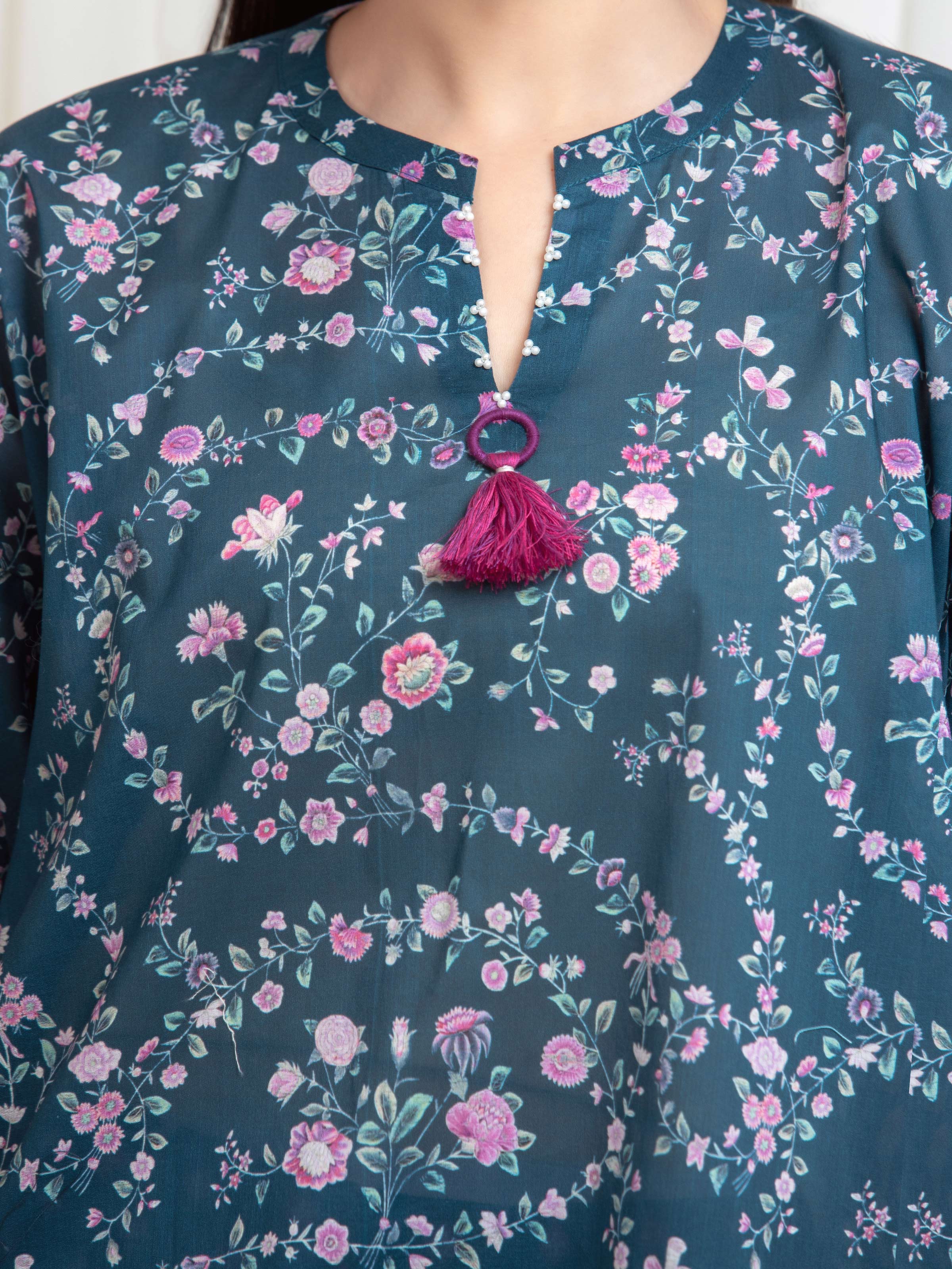 Printed Lawn Shirt Trouser - EWU6A1-36811ST - Image 4