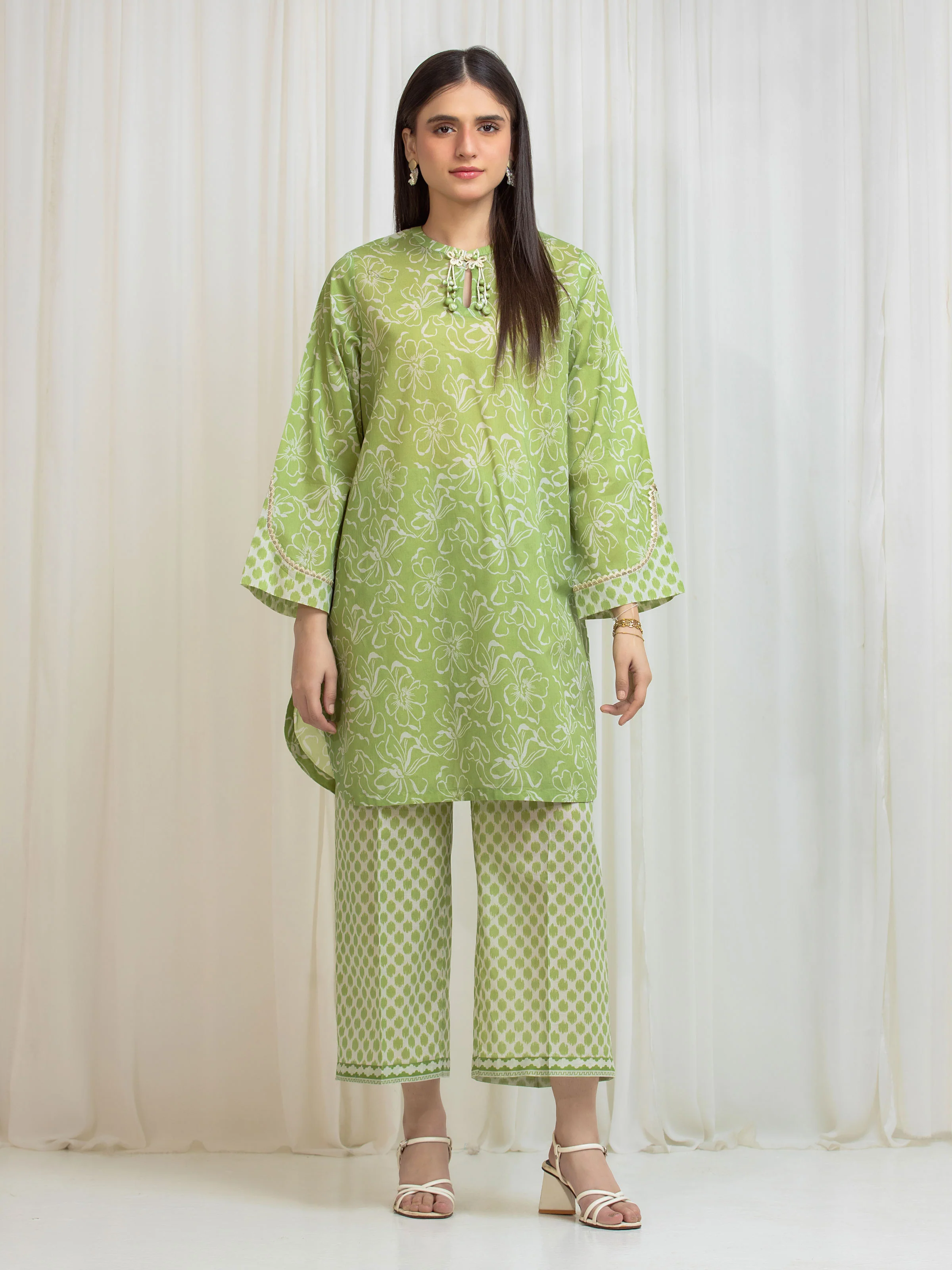 Printed Lawn Shirt Trouser - EWU6A1-36812ST