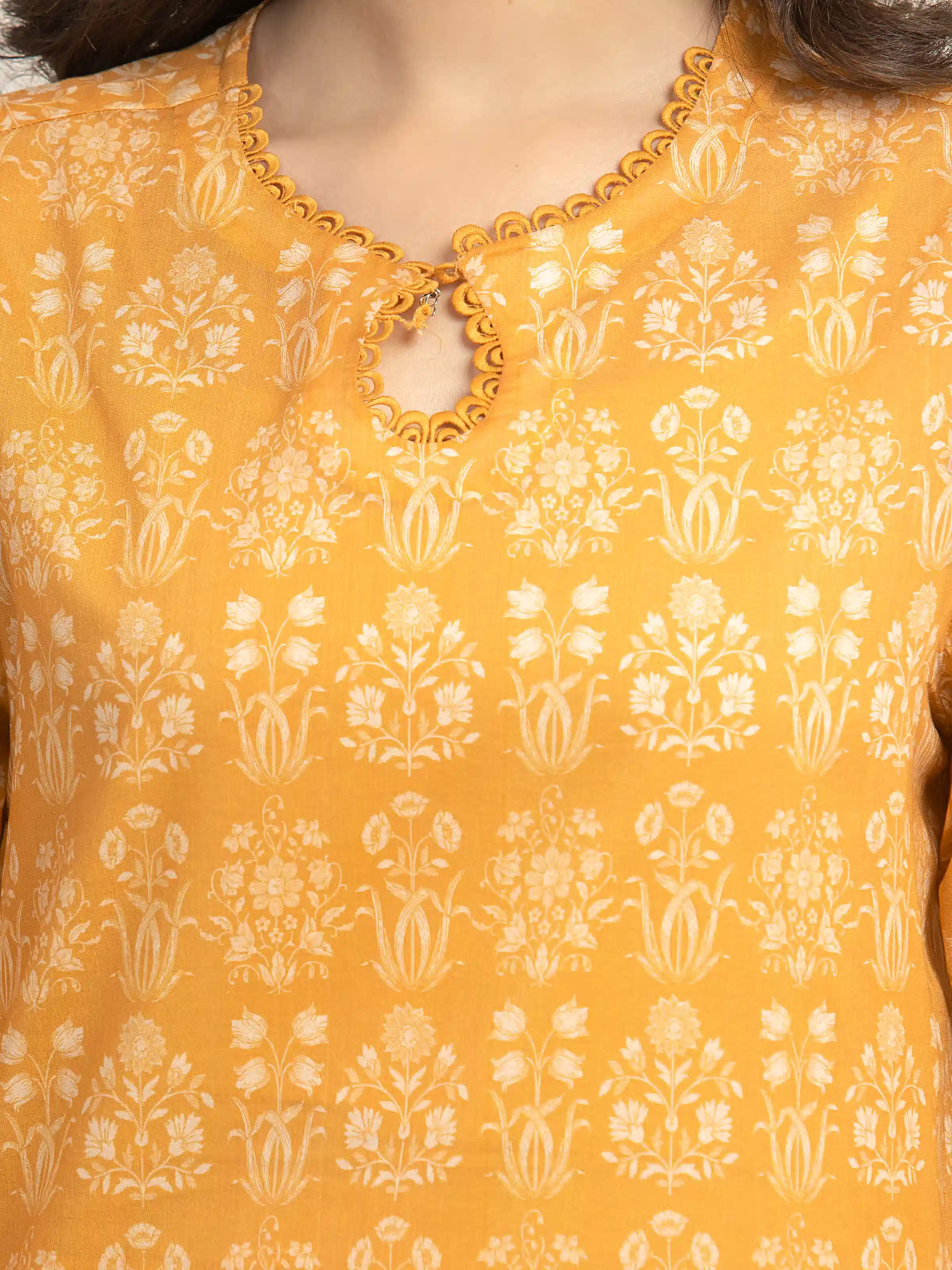 Printed Lawn Suit - EWU6A1-36648-3P - Image 3