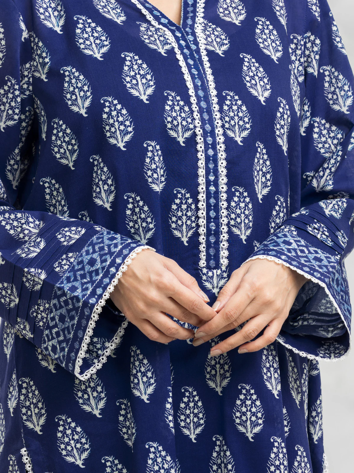 Printed Viscose Suit - EWU24A4-29114-3P - Image 3