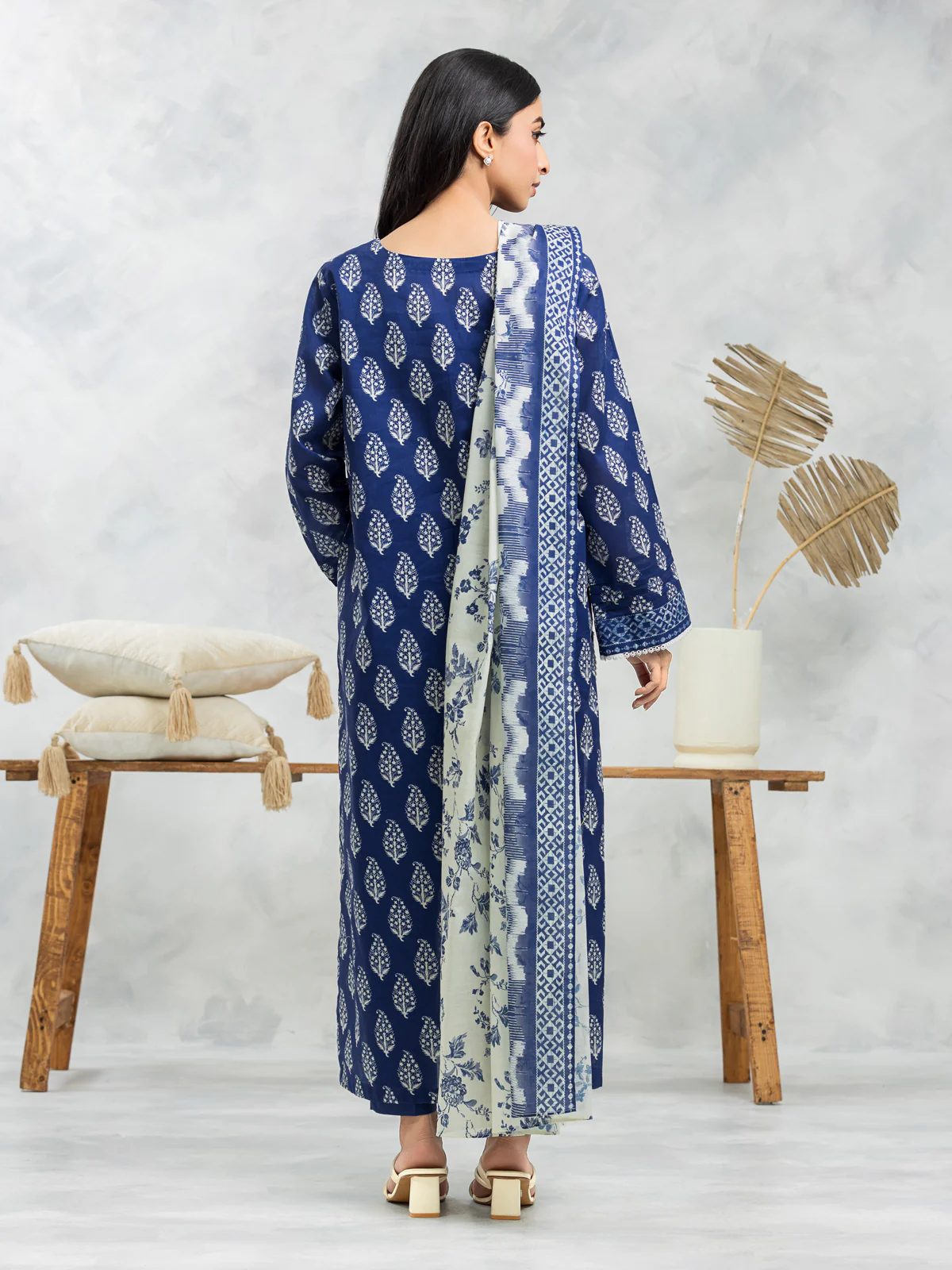 Printed Viscose Suit - EWU24A4-29114-3P - Image 4