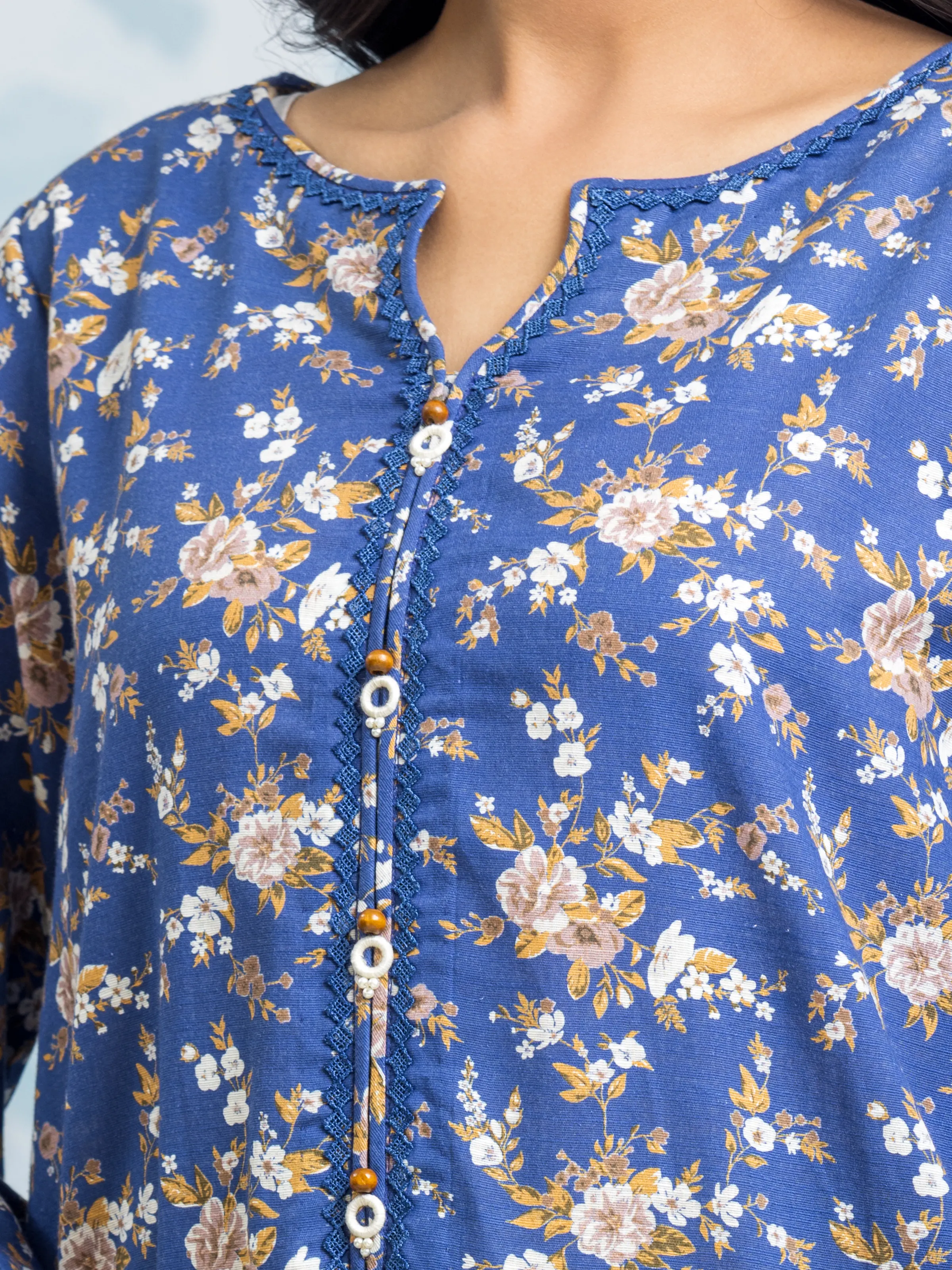 Printed Khaddar Suit - EWU24A3-29308-3P - Image 4