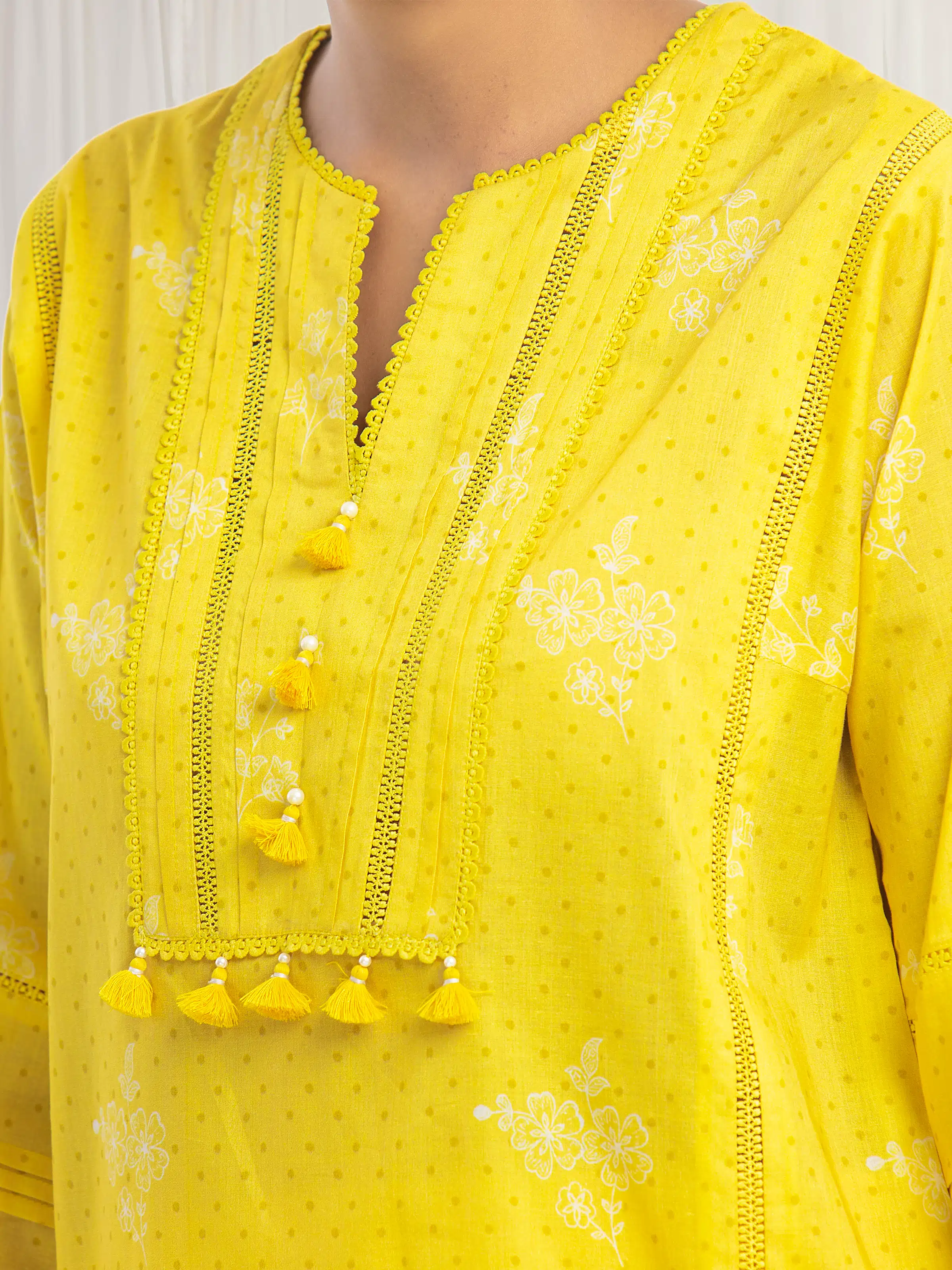 Printed Lawn Suit - EWU6A1-36550-3P - Image 3