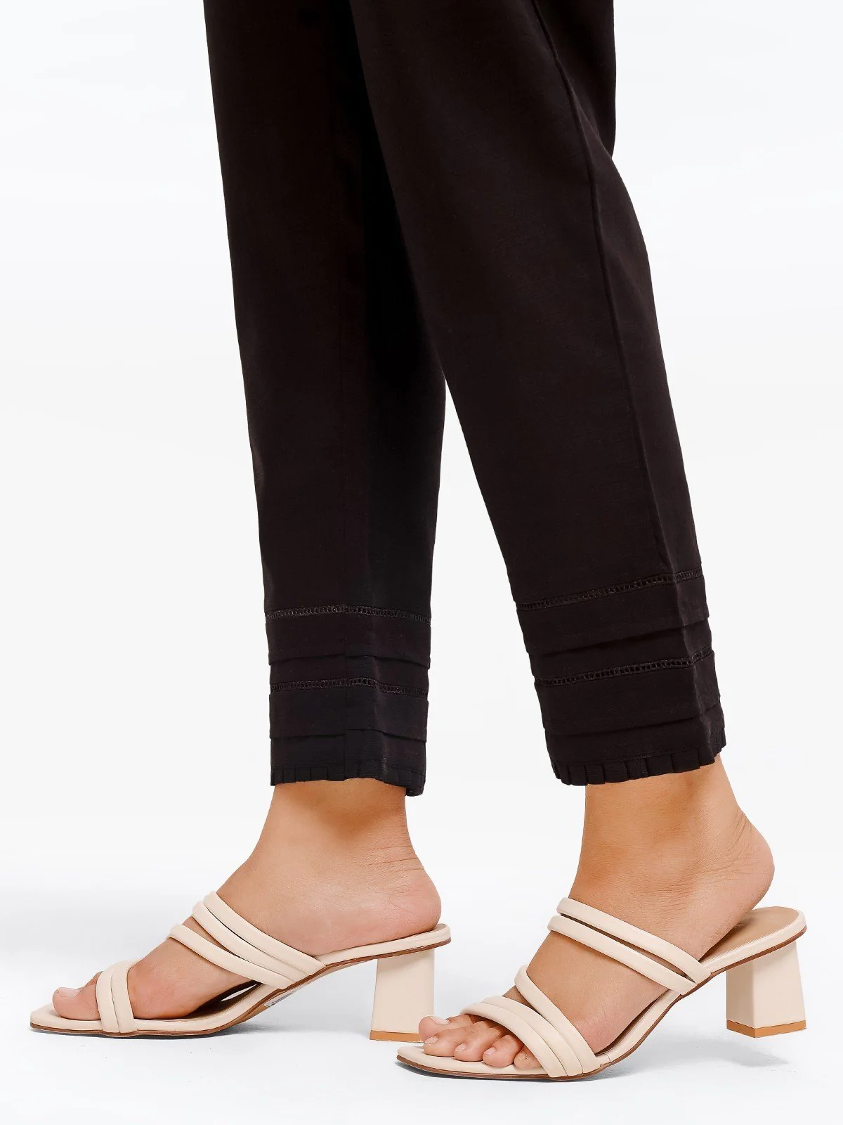 Dyed Khaddar Trouser - EWBEB23-76556 - Image 3