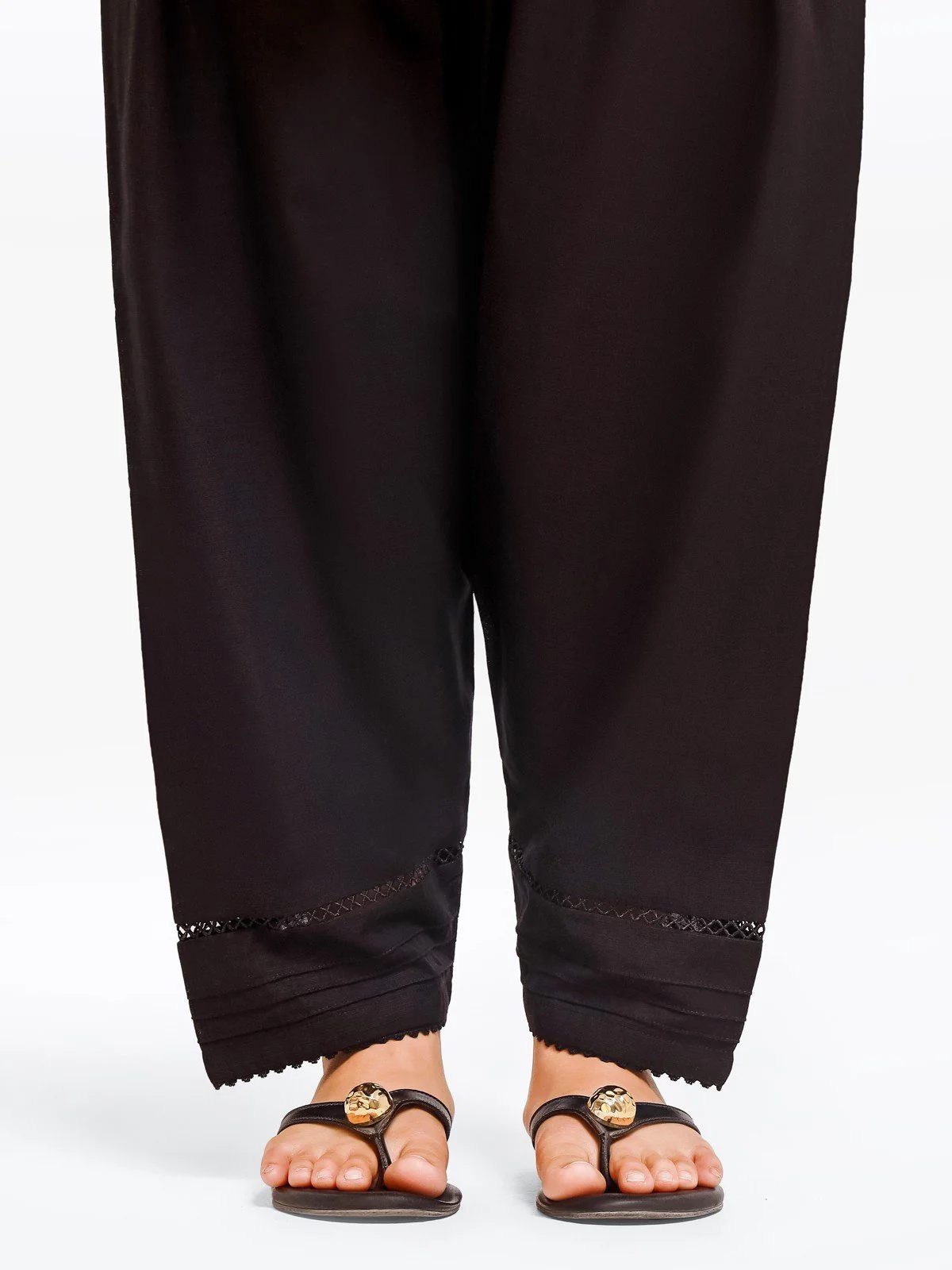 Embroidered Khaddar Shalwar - EWBEB23-76557