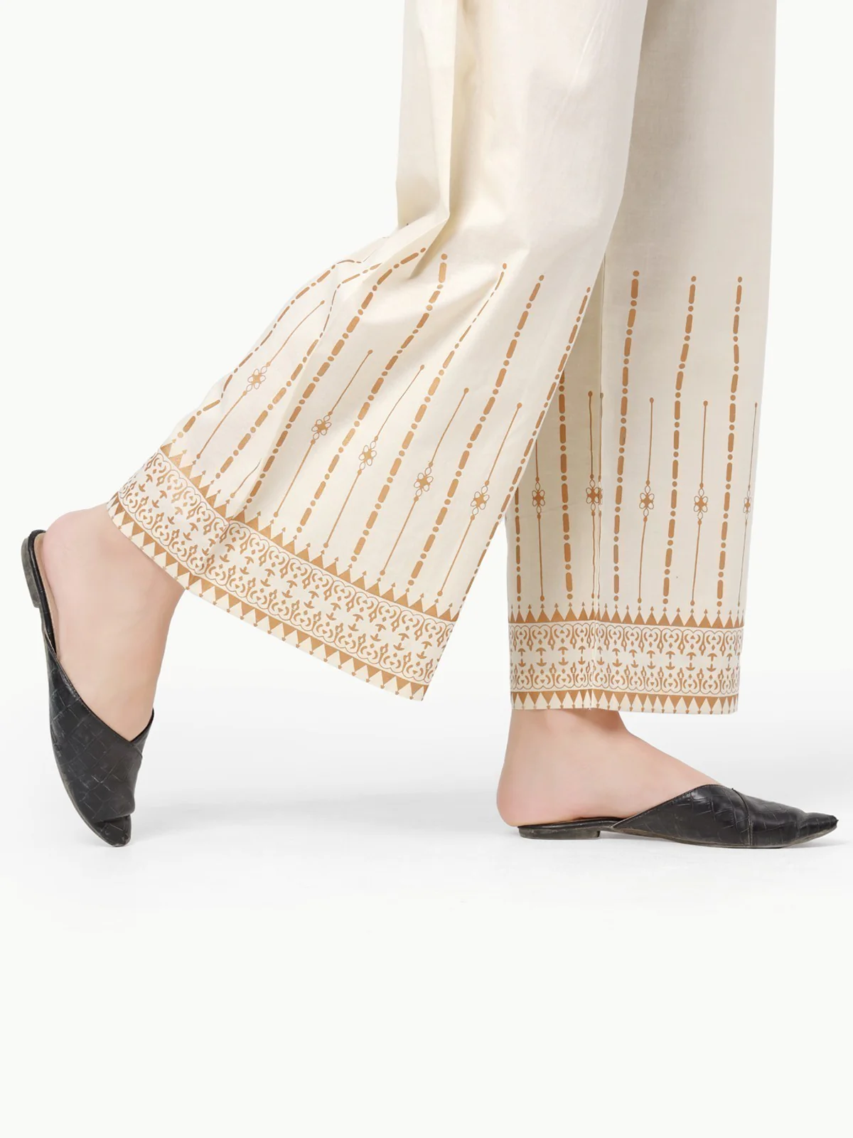 Block Print Cambric Trouser - EWBP22-76518 - Image 2