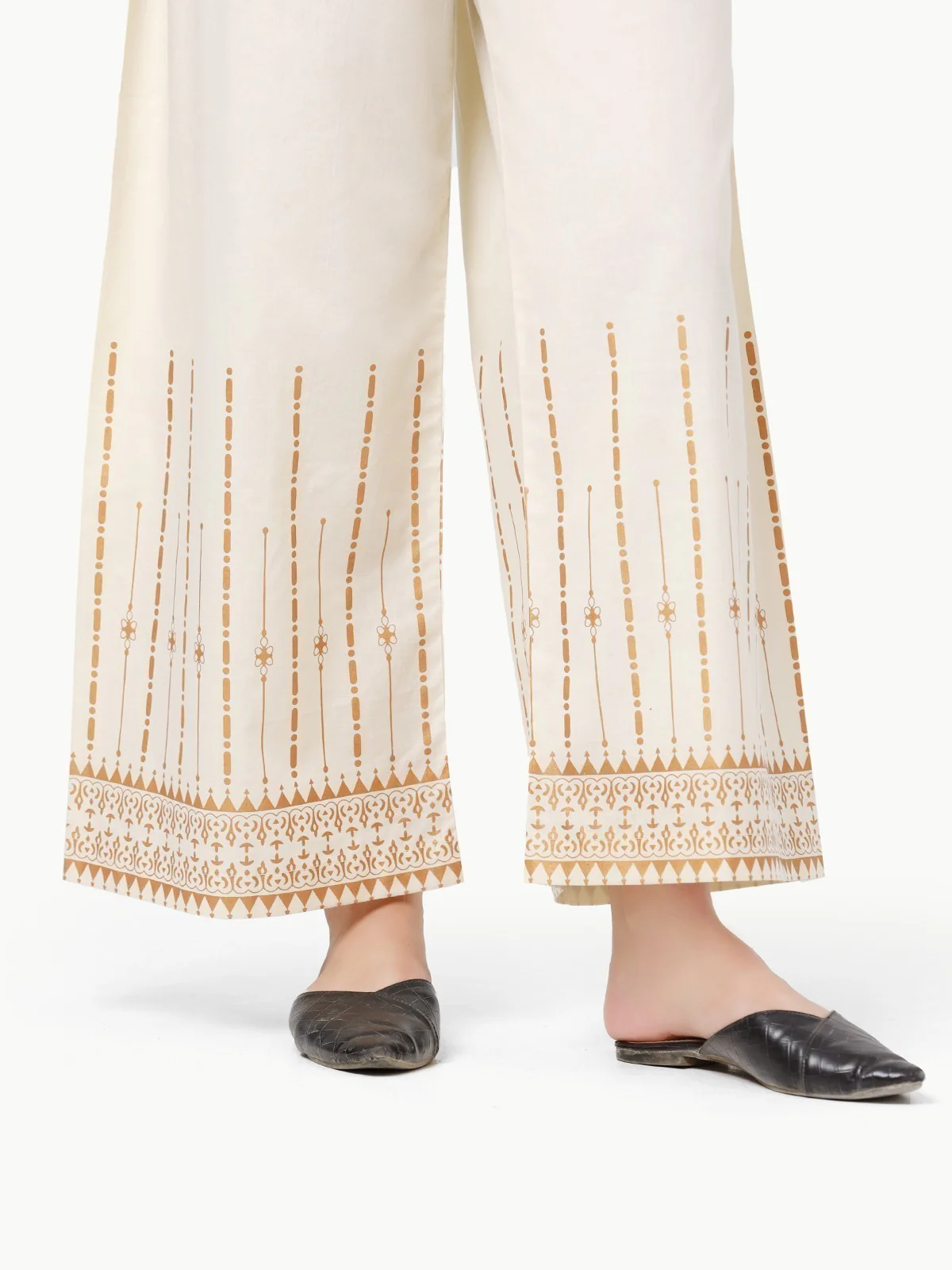 Block Print Cambric Trouser - EWBP22-76518 - Image 3