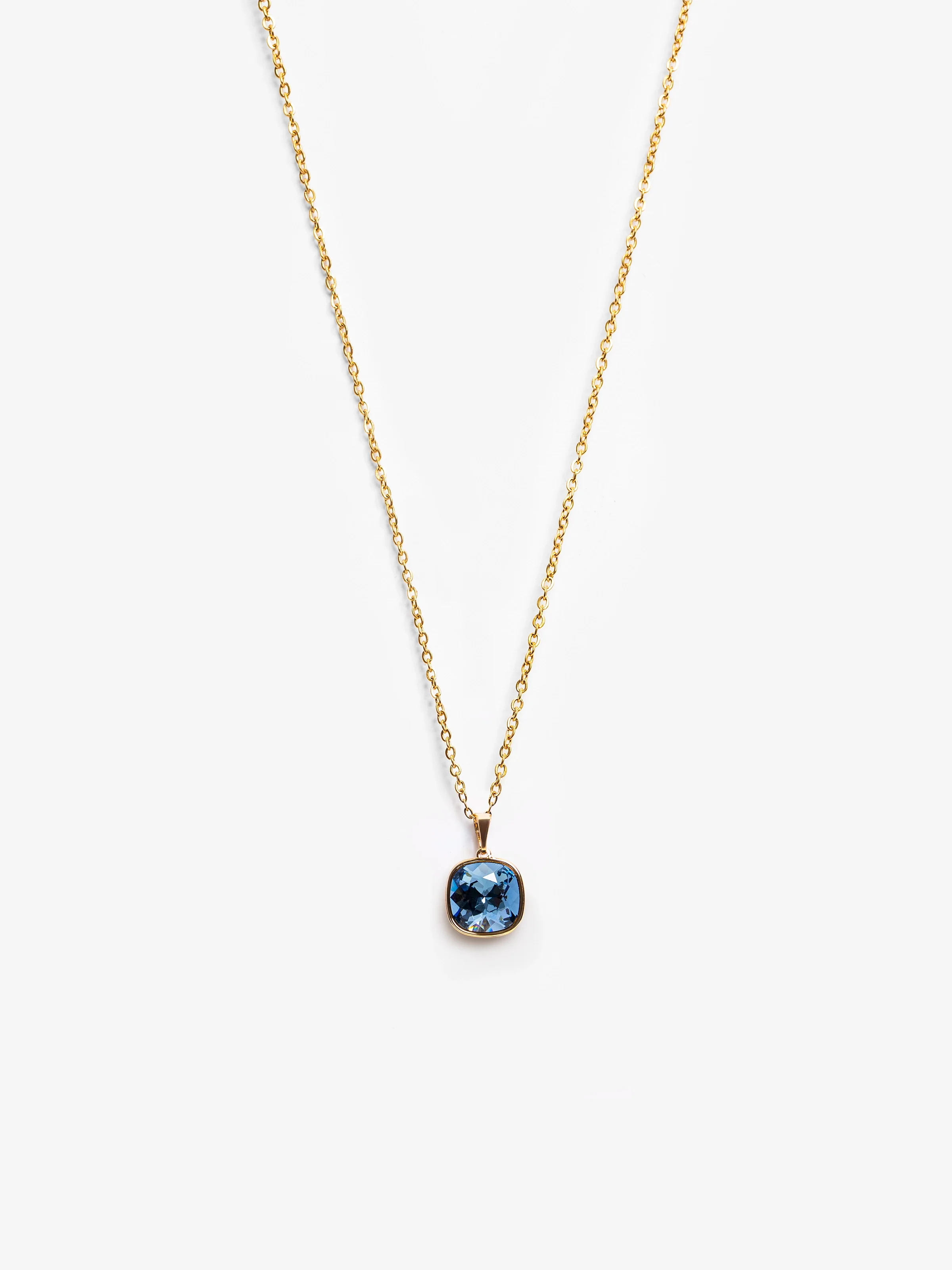 Sapphire Skies Gold Necklace - EAWN5-011