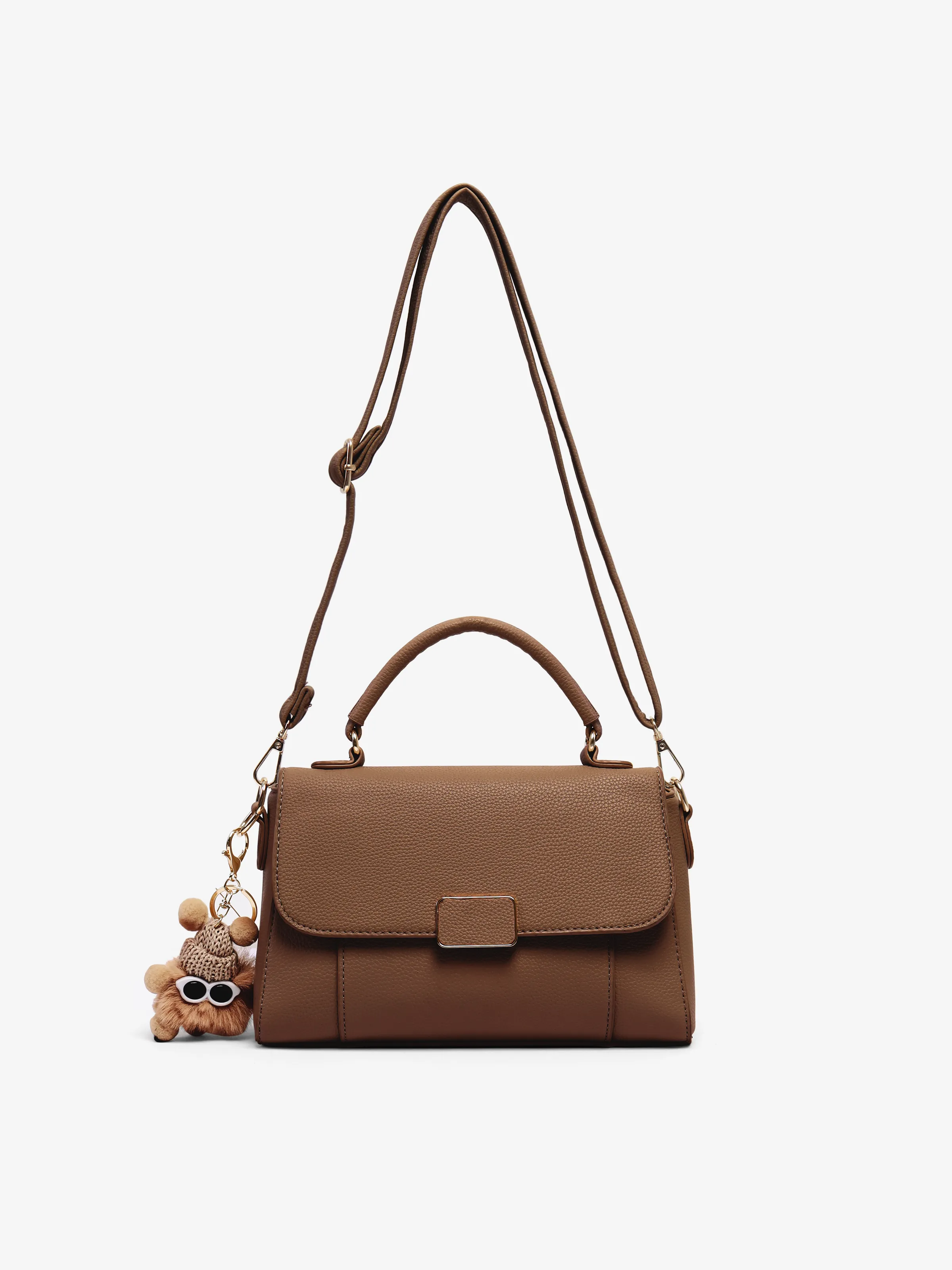 Women's Brown Crossbody Bag - EAWHB5-046