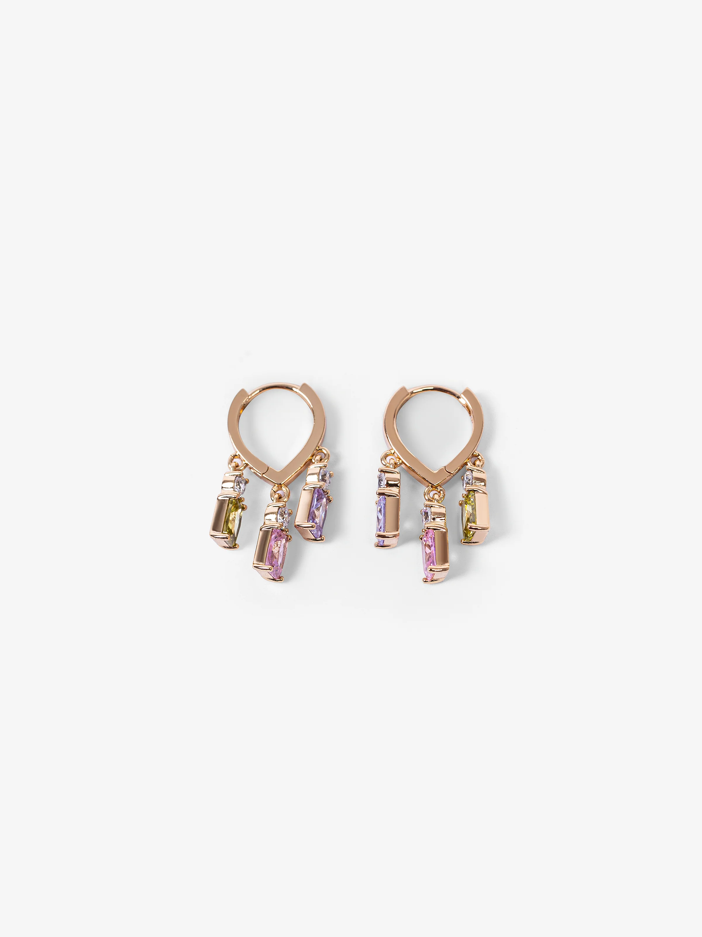 Sunset Bloom Hoops - EAWE5-078