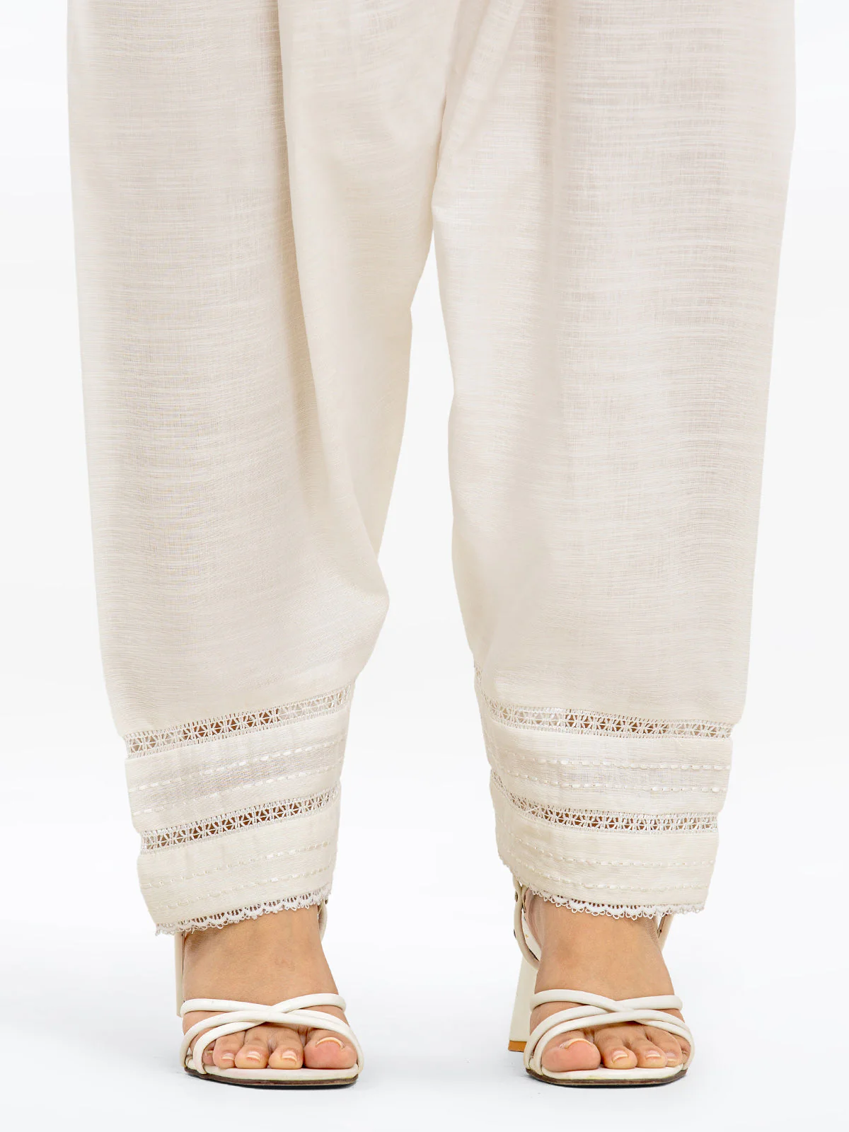 Embroidered Khaddar Shalwar - EWBEB23-76568