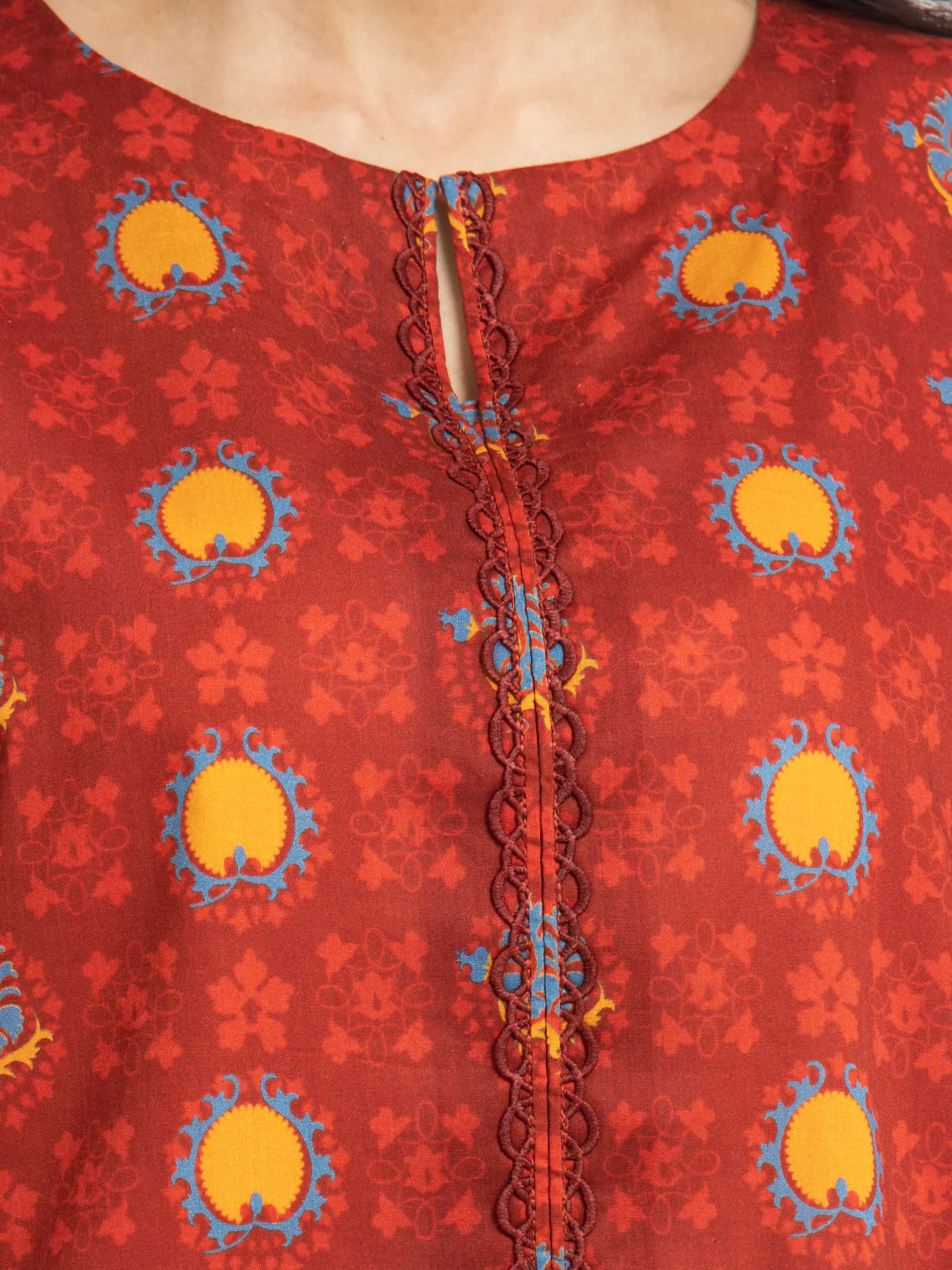 Printed Cambric Suit - EWU24M2-003 - Image 4